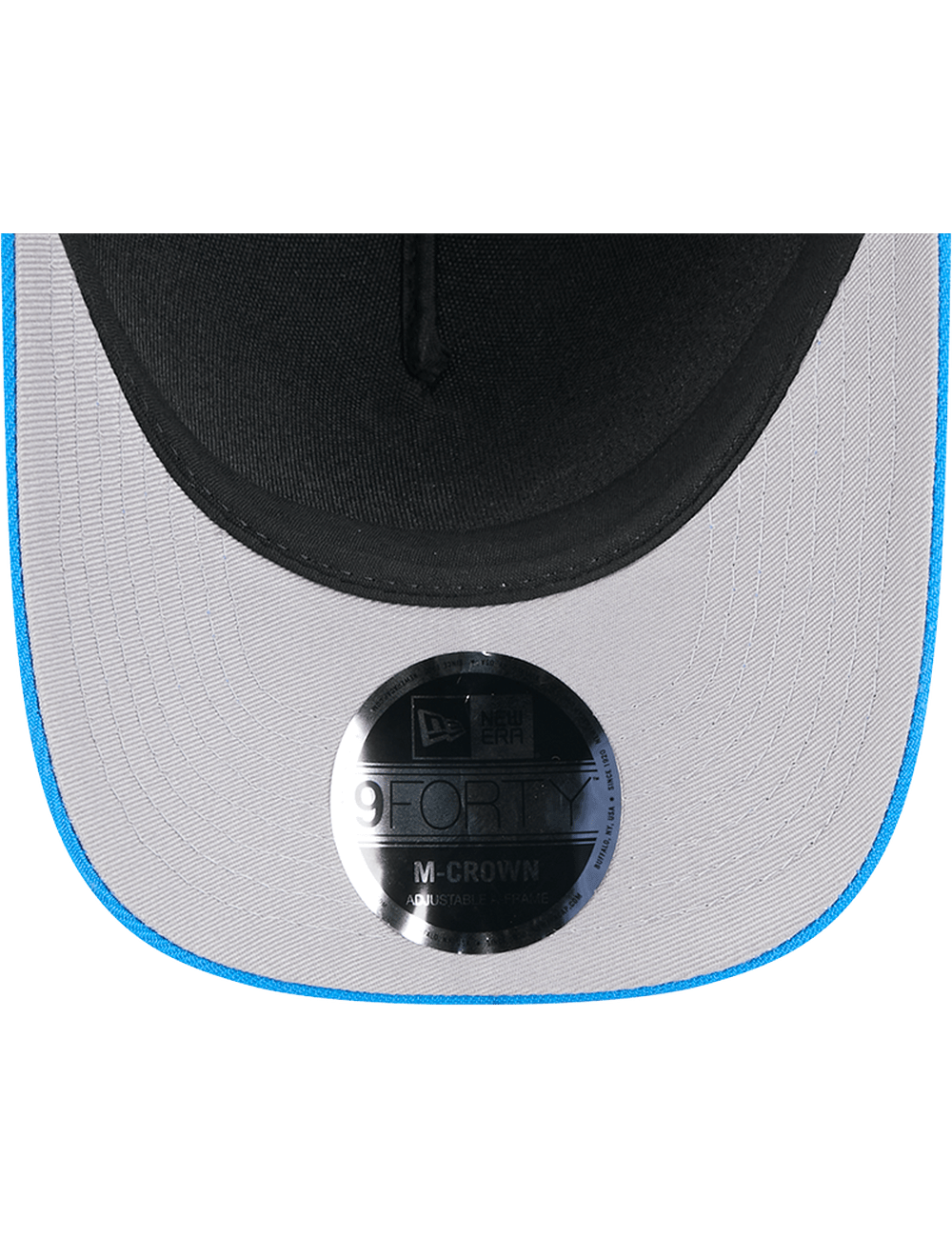 New Era Caps Detroit Lions New Era NFL 25 Draft 9FORTY M-Crown Snapback Hat - Black