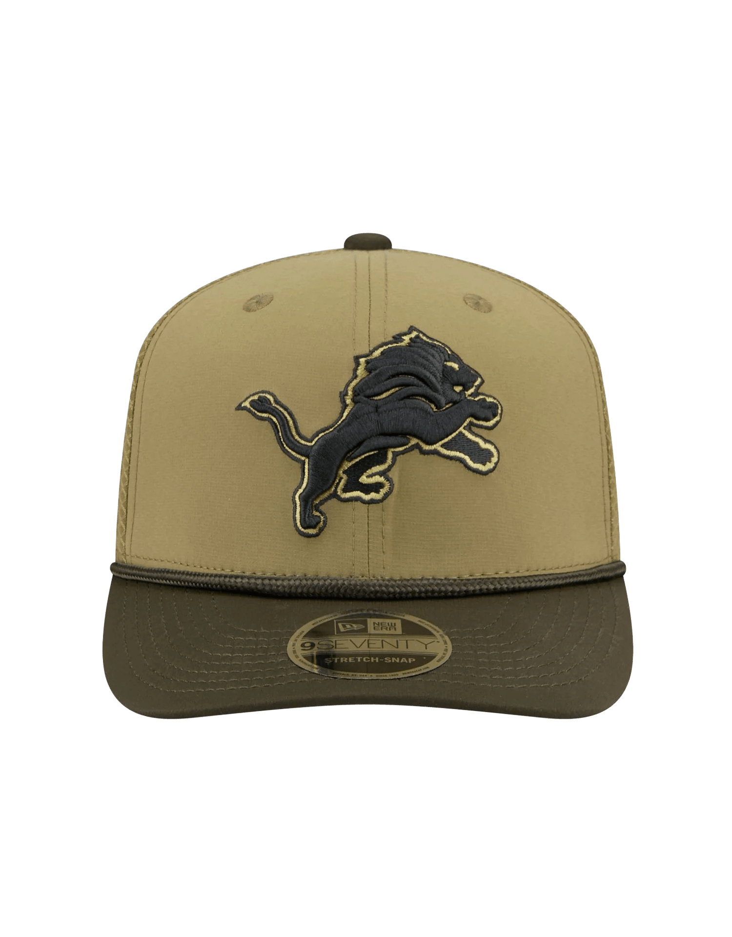 New Era Caps Detroit Lions New Era NFL 25 Salute To Service 9SEVENTY Stretch-Snapback Hat