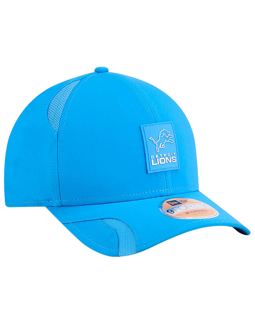 New Era Caps Detroit Lions New Era NFL 25 Sideline 9FORTY M-Crown Snapback Hat - Blue