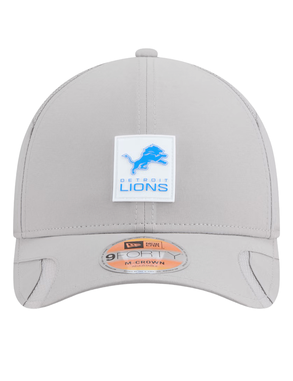 New Era Caps Detroit Lions New Era NFL 25 Sideline 9FORTY M-Crown Snapback Hat - Grey