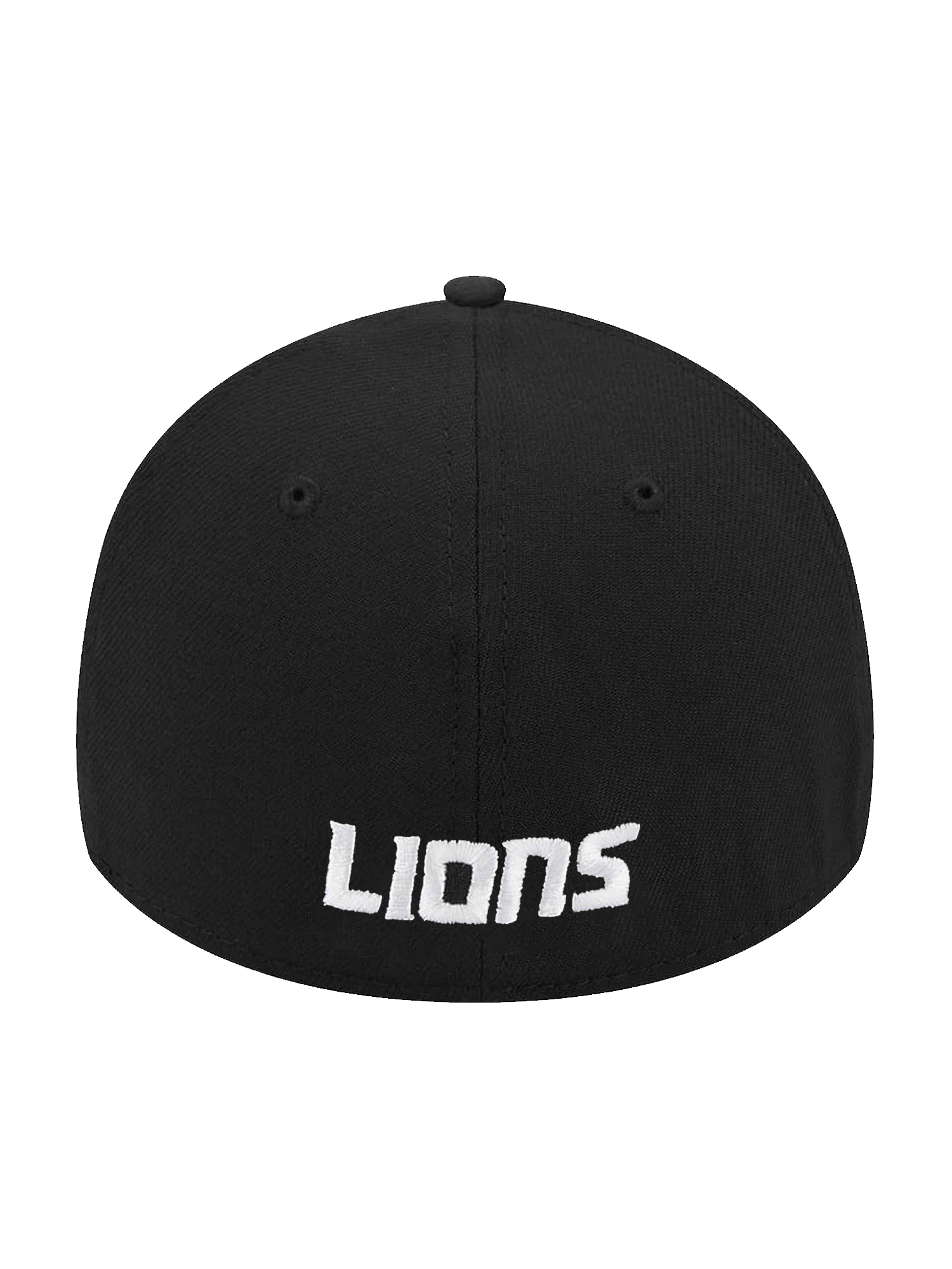 New Era Caps Detroit Lions New Era NFL Team 39THIRTY Stretch-Fit Hat - Black