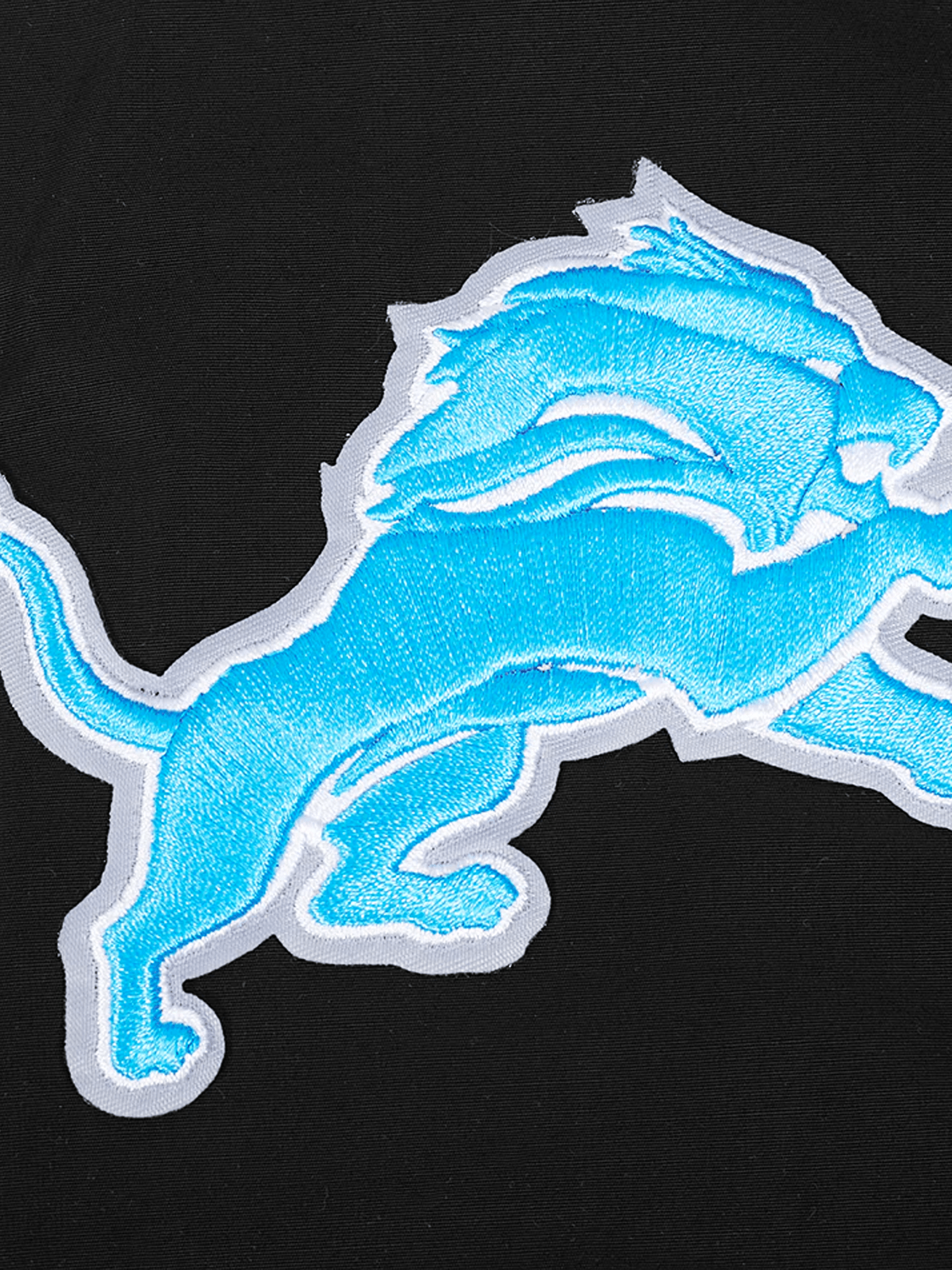 Pro Standard Jumpers Detroit Lions Pro Standard NFL Icon Drop Shoulder Hoodie Jumper - Black