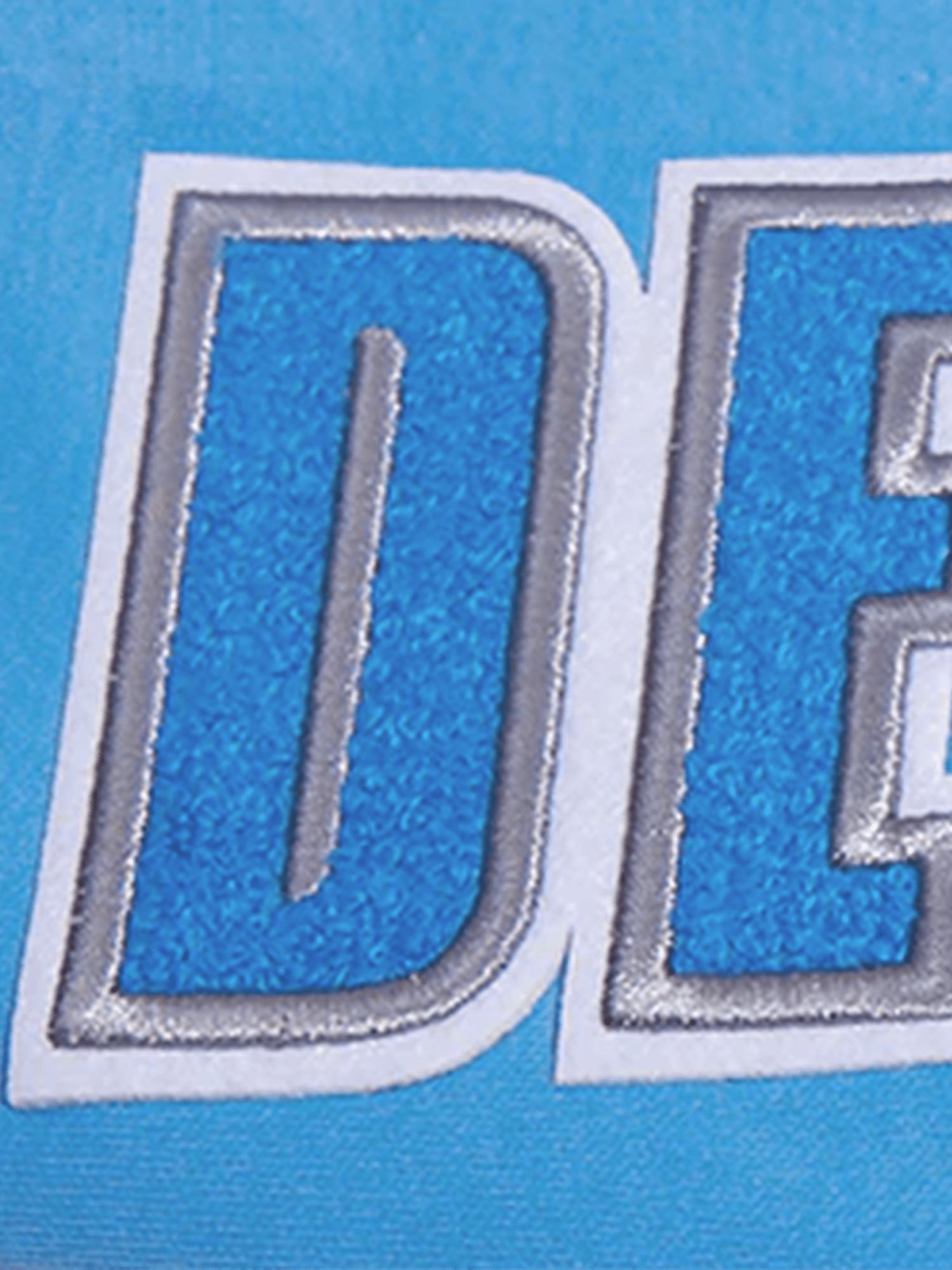 Pro Standard T-Shirts Detroit Lions Pro Standard NFL Team Chenille Flex T-Shirt - Light Blue