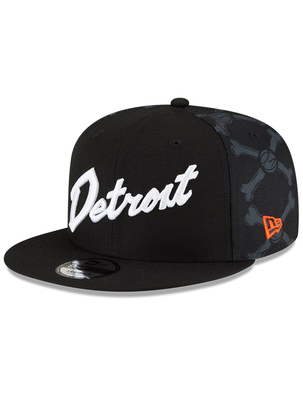 New Era Caps Detroit Pistons New Era NBA 24 City Edition 9FIFTY Snapback Hat