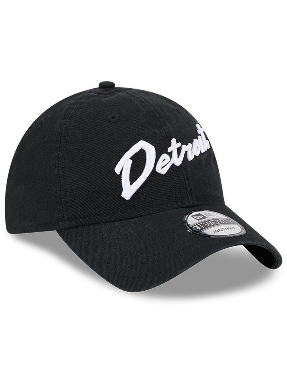 New Era Caps Detroit Pistons New Era NBA 24 City Edition 9TWENTY Strapback Hat