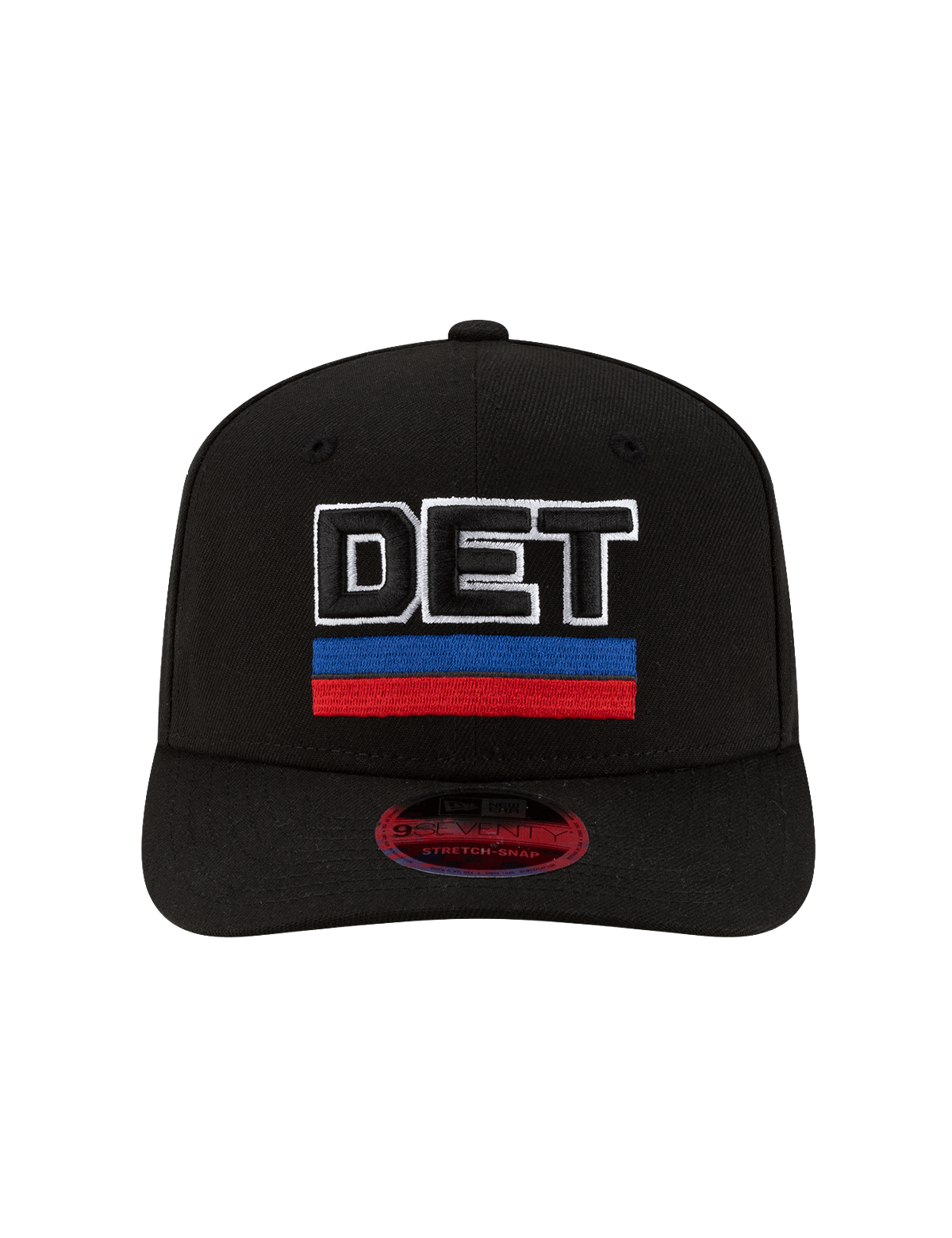 New Era Caps Detroit Pistons New Era NBA Statement 9SEVENTY Stretch-Snapback Hat