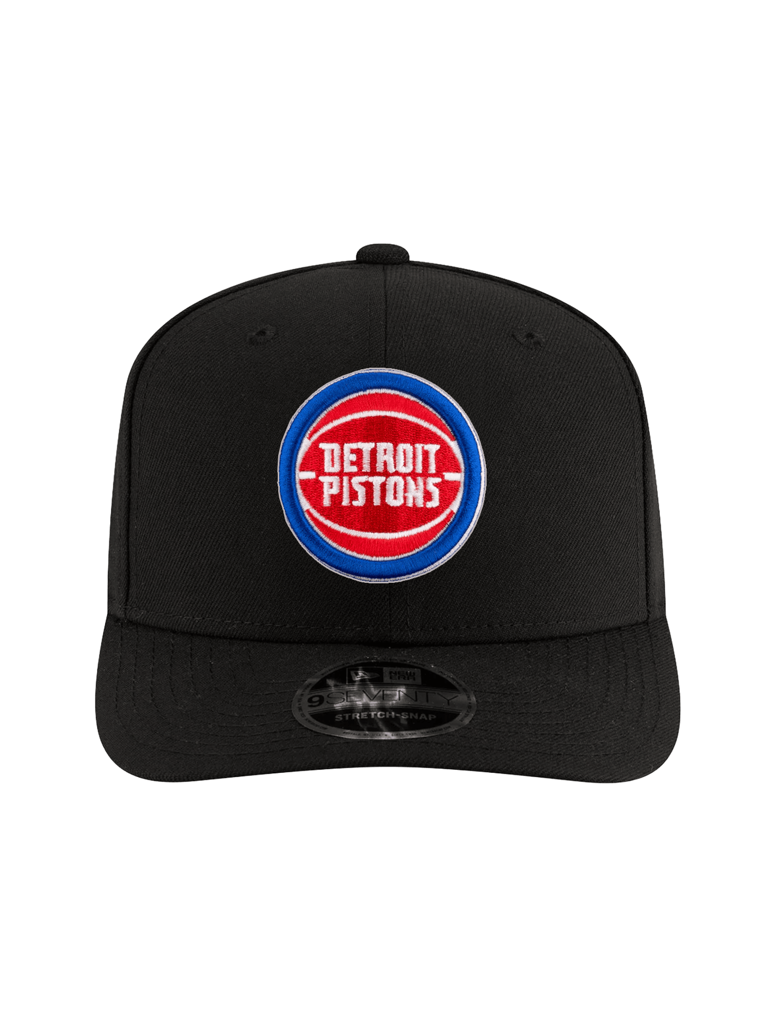 New Era Caps OSFA Detroit Pistons New Era NBA Team 9SEVENTY Stretch-Snapback Hat - Black