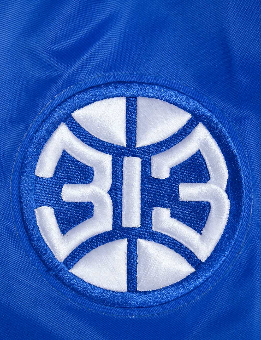 Pro Standard Jackets Detroit Pistons Pro Standard NBA Retro Classic Lightweight Satin Jacket - Blue