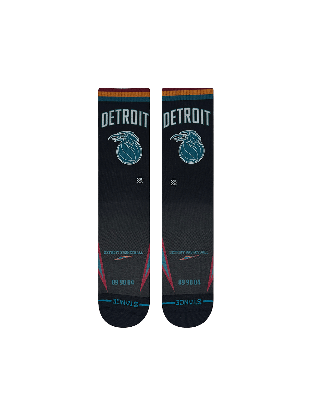 Stance Socks Large (9-12 US) Detroit Pistons Stance NBA 25-26 City Edition Crew Socks