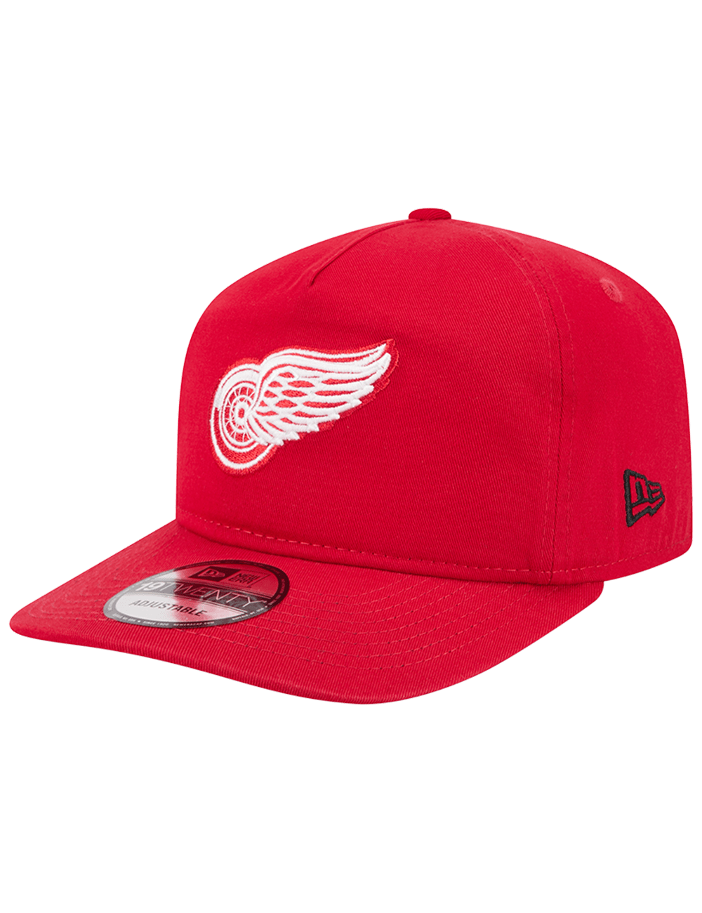 New Era Caps Detroit Red Wings New Era NHL Team 19TWENTY Pre-Curved Snapback Hat - Red