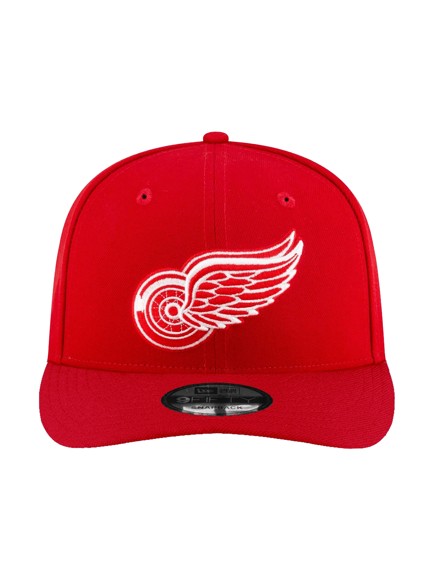 New Era Caps Detroit Red Wings New Era NHL Team 9FIFTY Pre-Curved Snapback Hat - Red