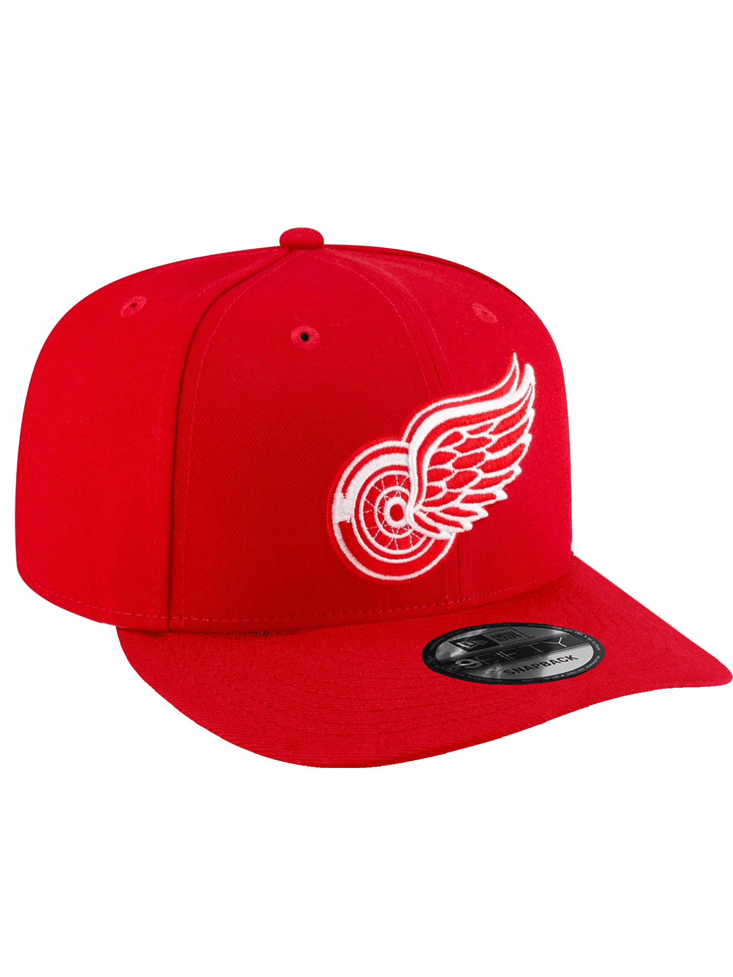 New Era Caps Detroit Red Wings New Era NHL Team 9FIFTY Pre-Curved Snapback Hat - Red