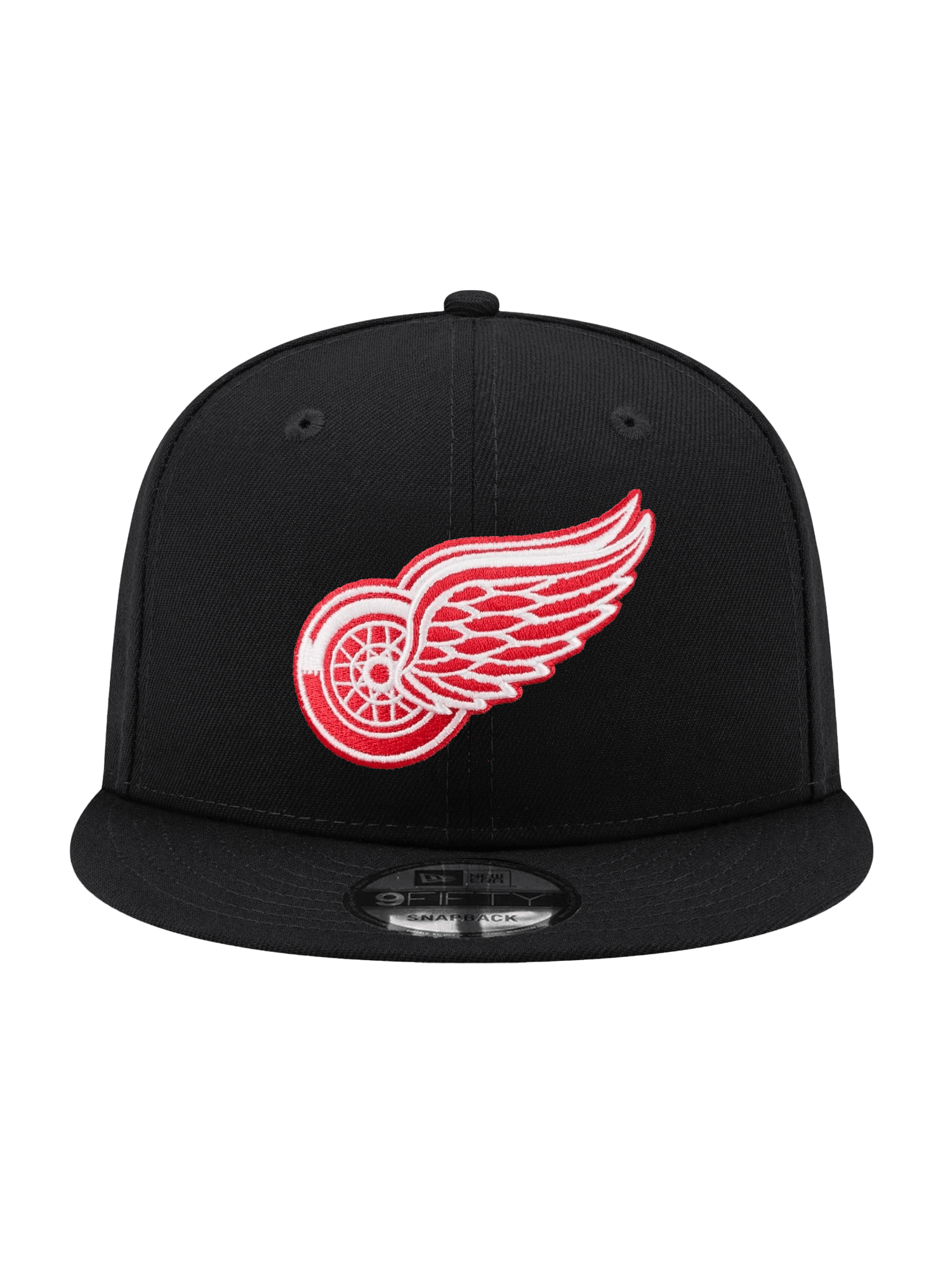 New Era Caps Detroit Red Wings New Era NHL Team 9FIFTY Snapback Hat - Black