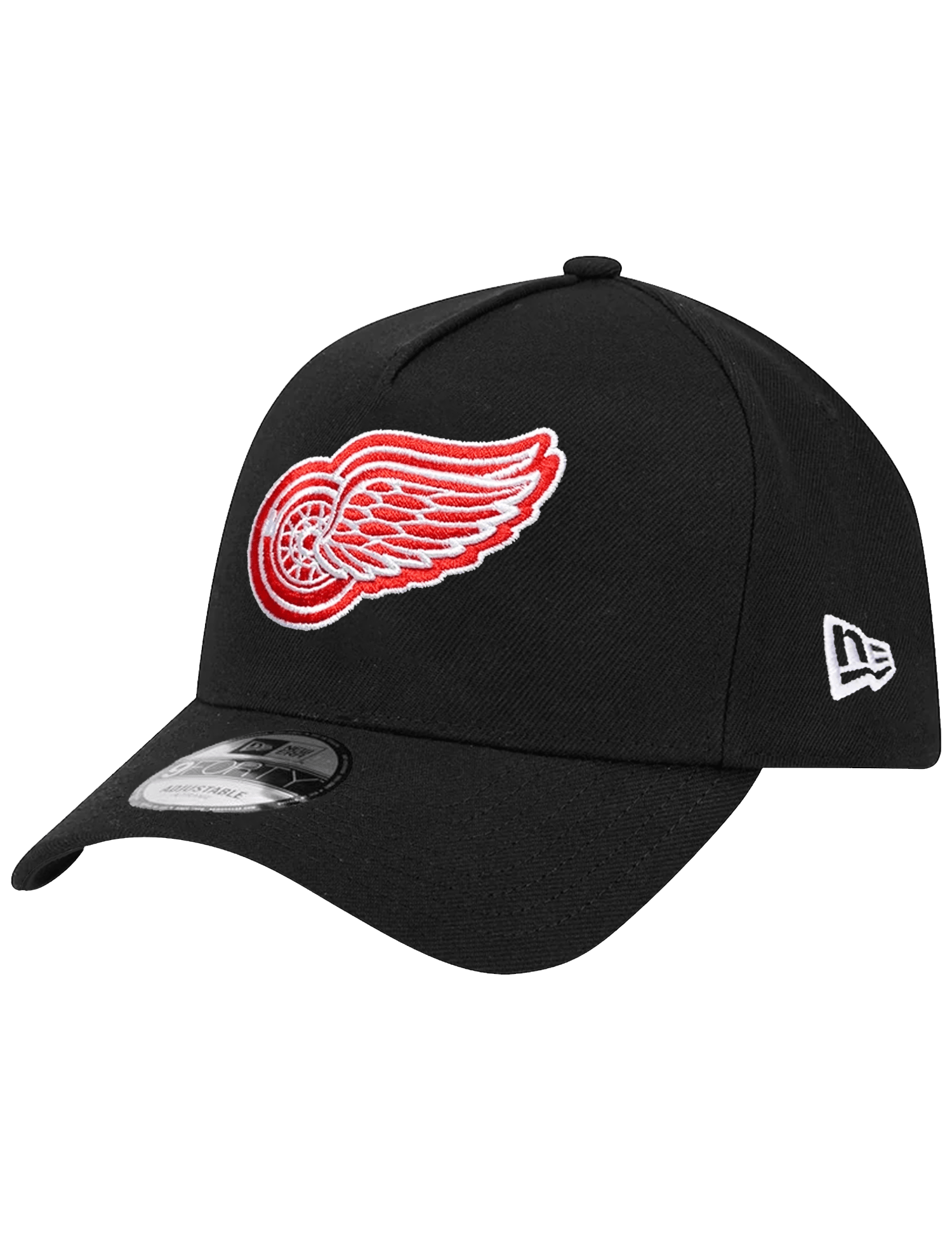 New Era Caps Detroit Red Wings New Era NHL Team 9FORTY A-Frame Snapback Hat - Black