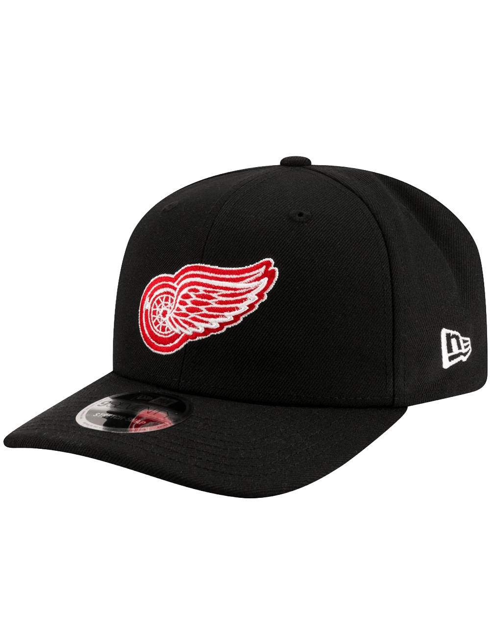 New Era Caps OSFA Detroit Red Wings New Era NHL Team 9SEVENTY Stretch-Snapback Hat - Black