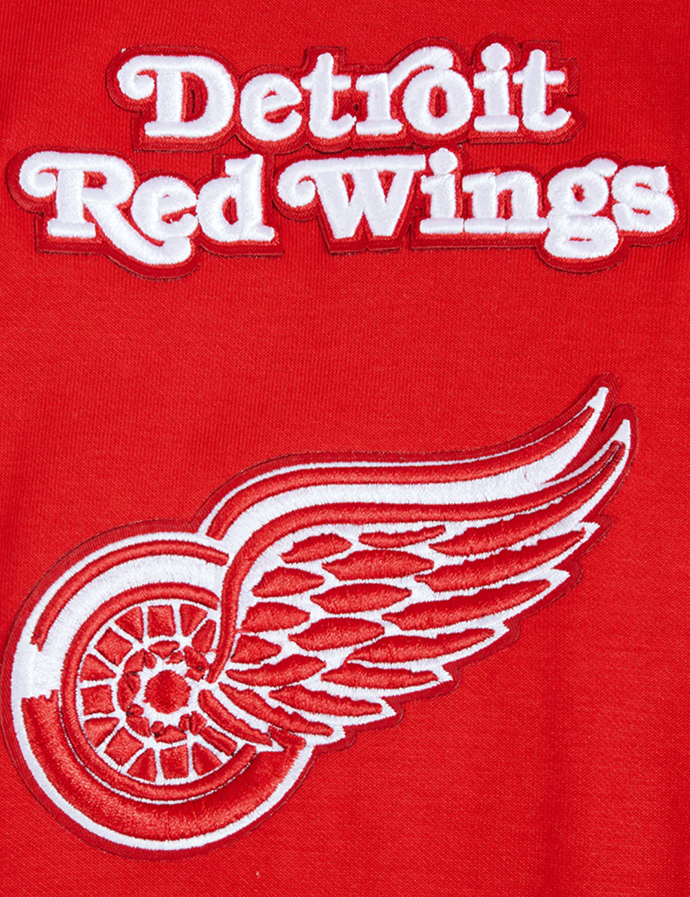 Pro Standard Jumpers Detroit Red Wings Pro Standard NHL Team Chenille Flex Hoodie Jumper - Red