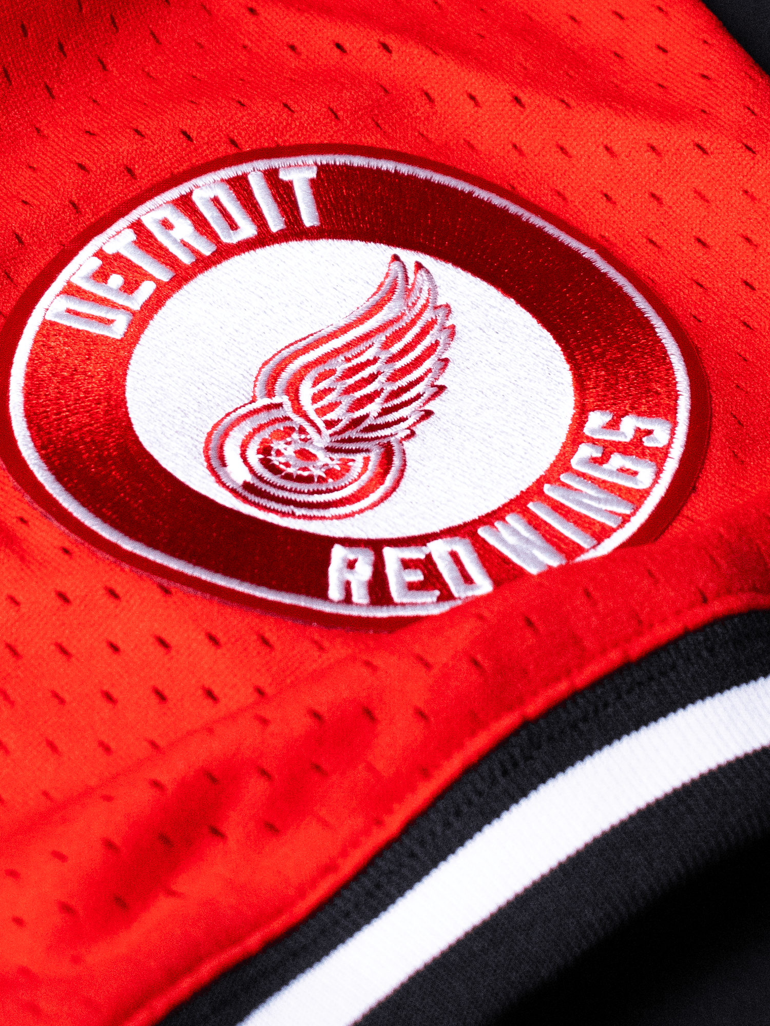 Pro Standard T-Shirts Detroit Red Wings Pro Standard NHL Team Mesh Short Sleeve - Red