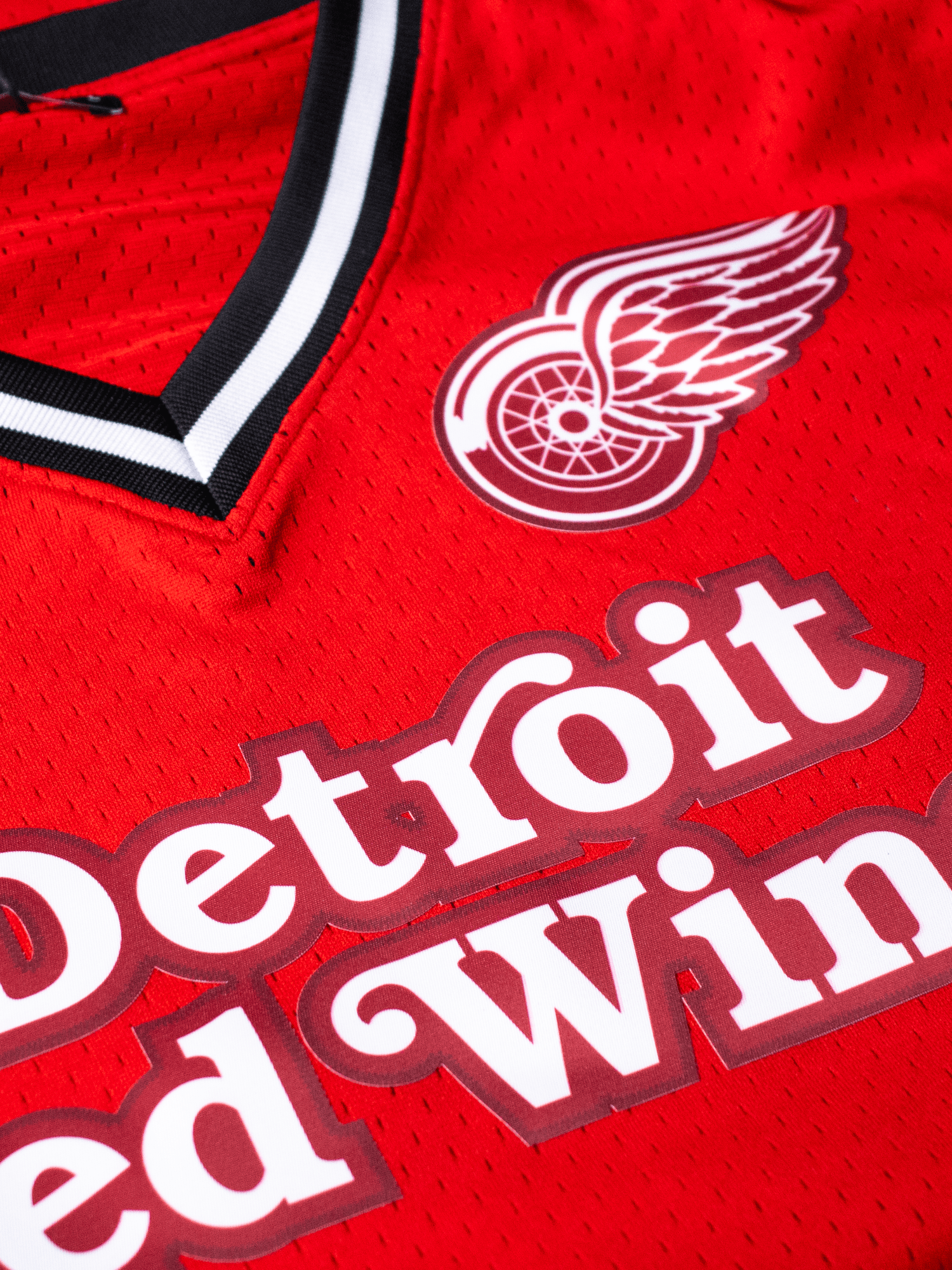 Pro Standard T-Shirts Detroit Red Wings Pro Standard NHL Team Mesh Short Sleeve - Red