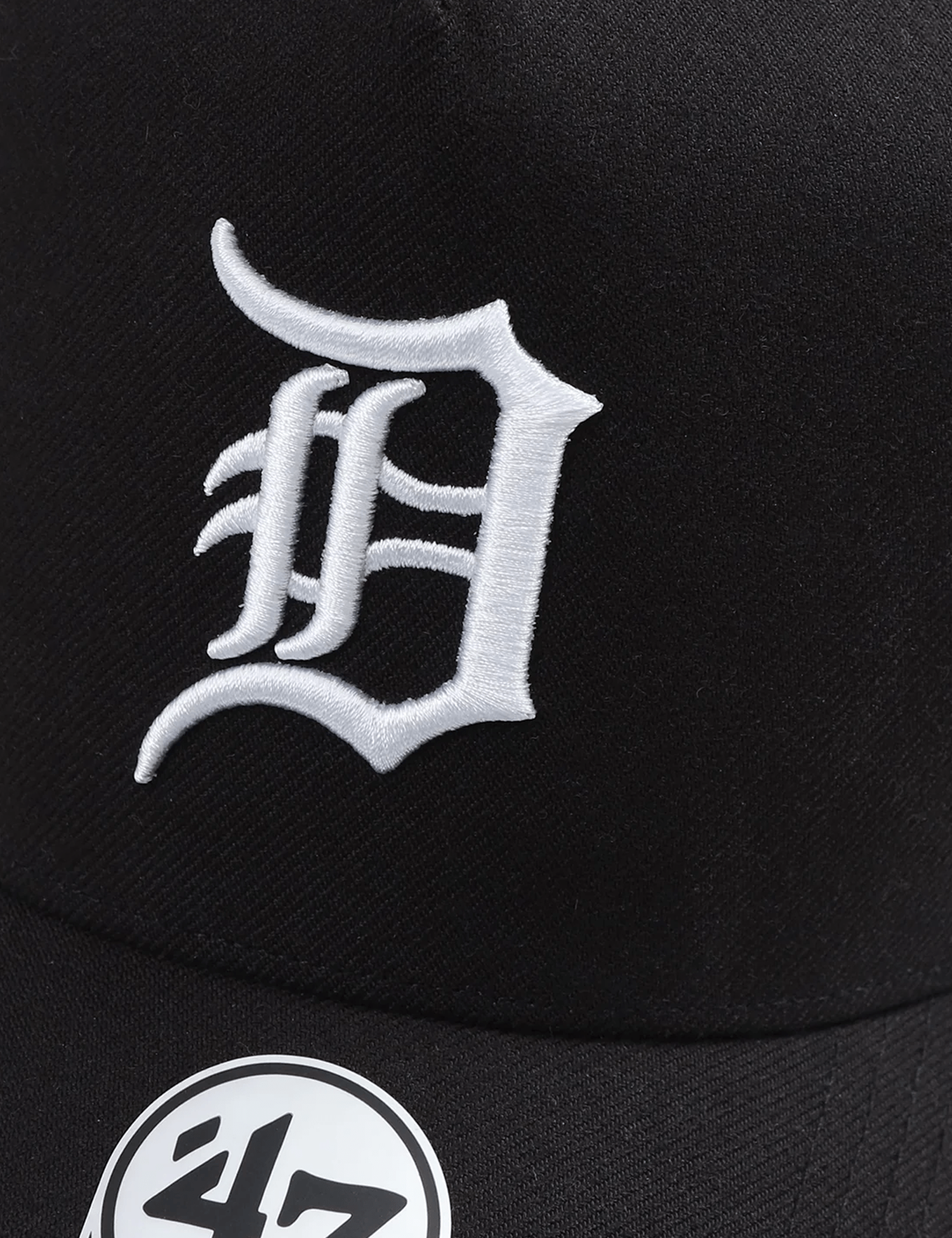 47 Brand Caps Detroit Tigers '47 MLB Monochrome MVP DT Snapback Hat - Black