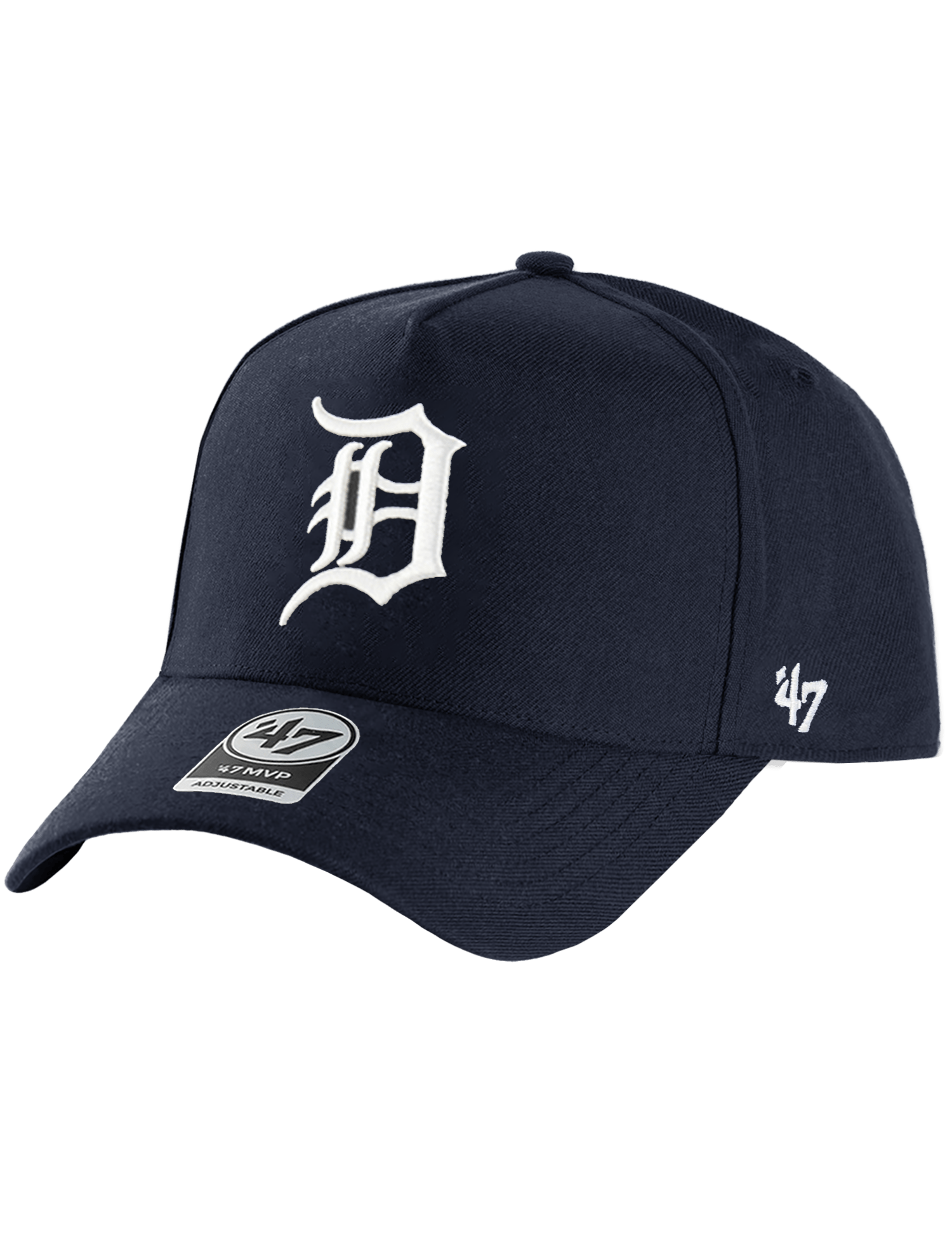 47 Brand Caps Detroit Tigers '47 MLB Team MVP DT Snapback Hat - Navy