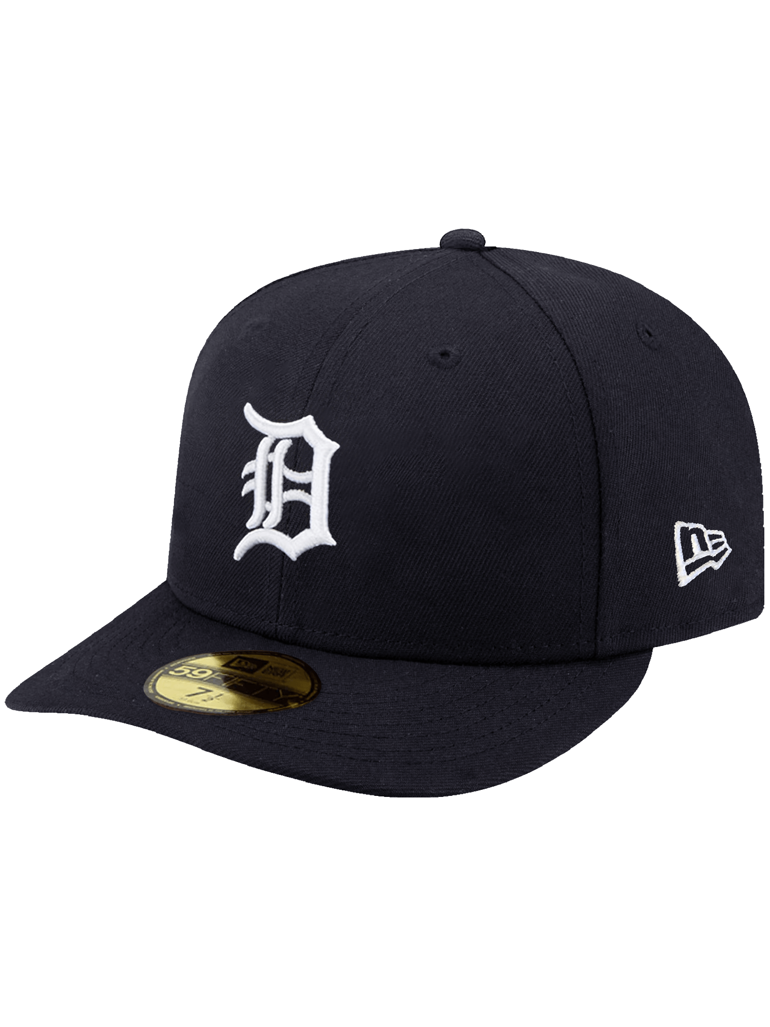 New Era Caps Detroit Tigers New Era Home On-Field AC Pre-Curved 59FIFTY Fitted Hat - Navy