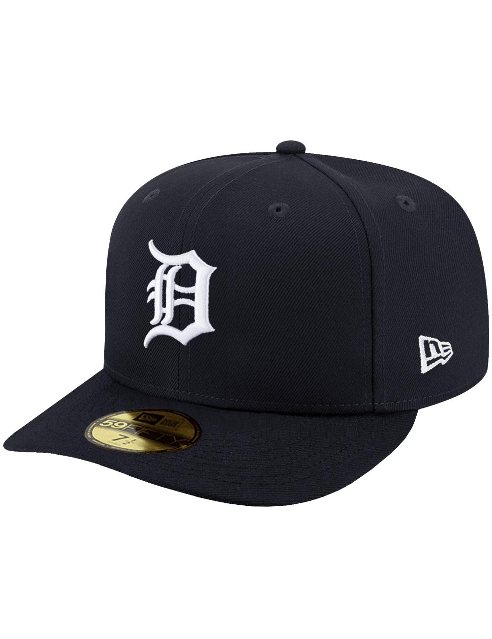 New Era Caps Detroit Tigers New Era Home On-Field AC Pre-Curved 59FIFTY Fitted Hat - Navy