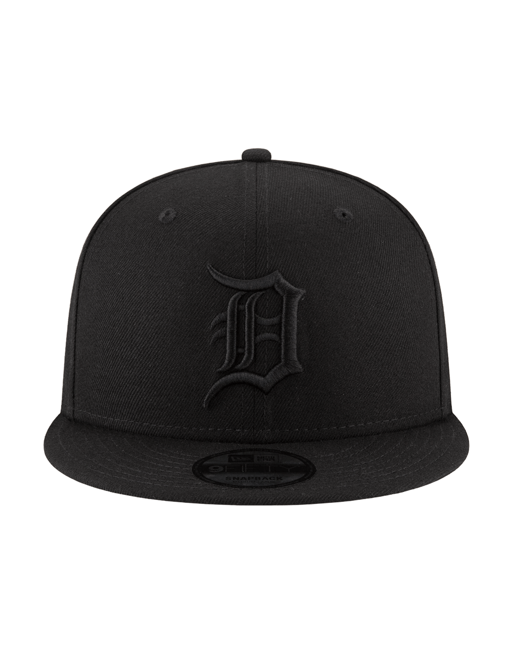 New Era Caps OSFA Detroit Tigers New Era MLB Black On Black 9FIFTY Snapback Hat