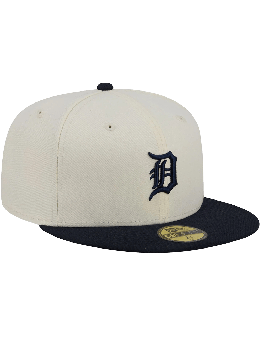 New Era Caps Detroit Tigers New Era MLB Team 2 Tone 59FIFTY Fitted Hat - Chrome