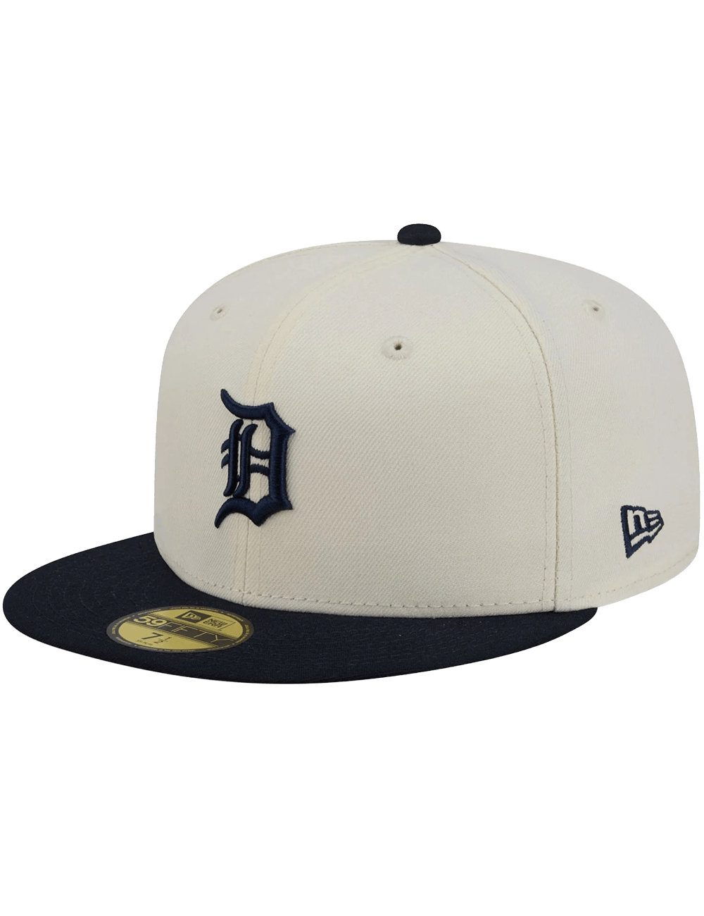 New Era Caps Detroit Tigers New Era MLB Team 2 Tone 59FIFTY Fitted Hat - Chrome