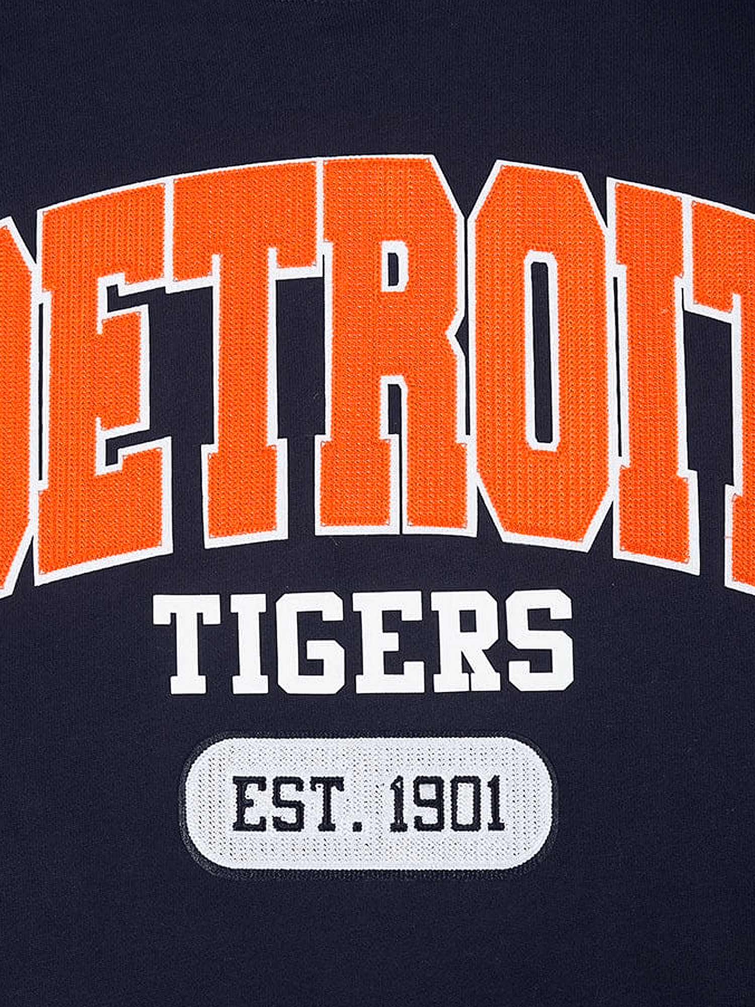 Pro Standard T-Shirts Detroit Tigers Pro Standard MLB City Arch Premium Flex T-Shirt - Navy