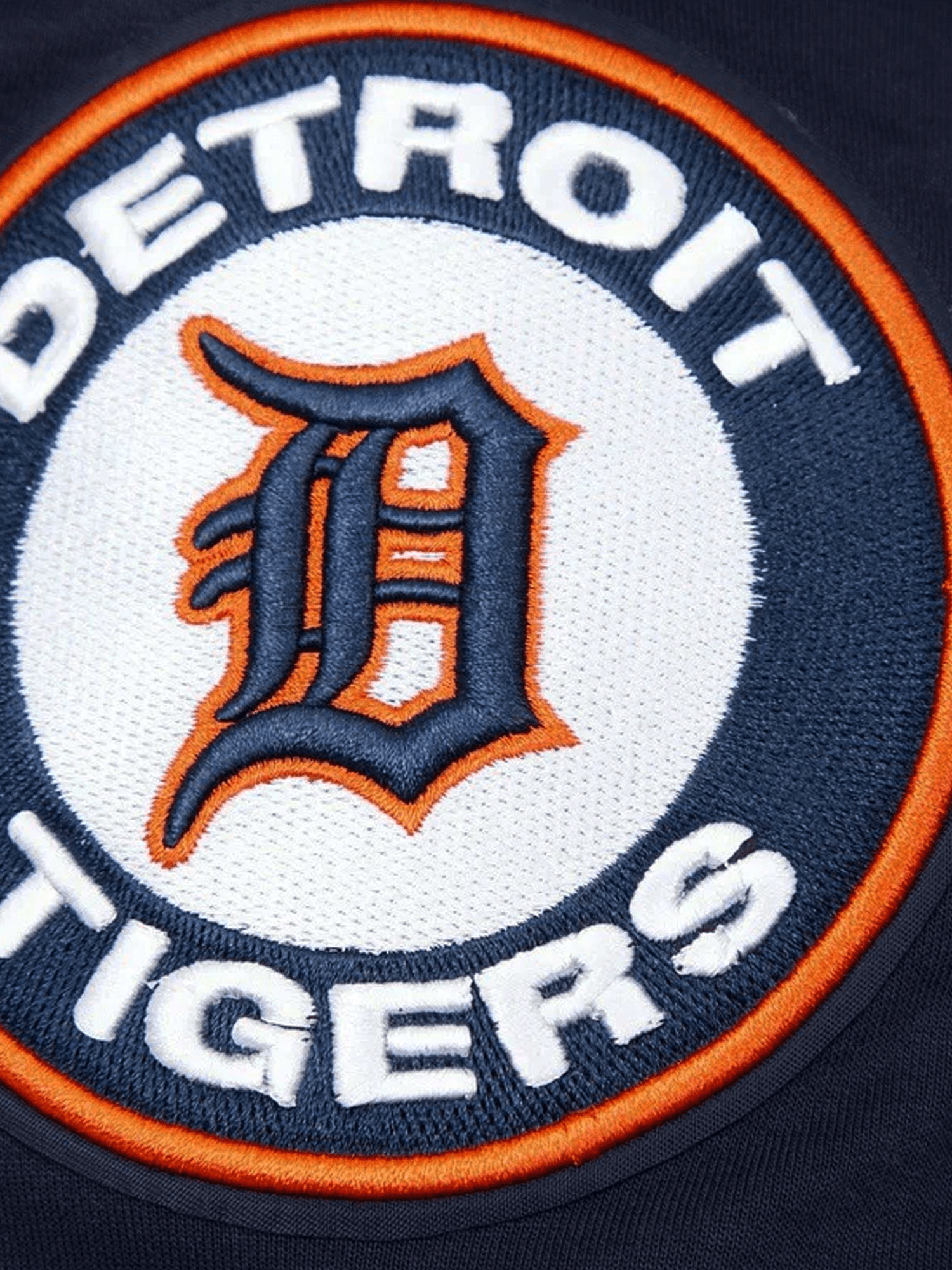 Pro Standard Jumpers Detroit Tigers Pro Standard MLB Team Chenille Hoodie Jumper  - Navy