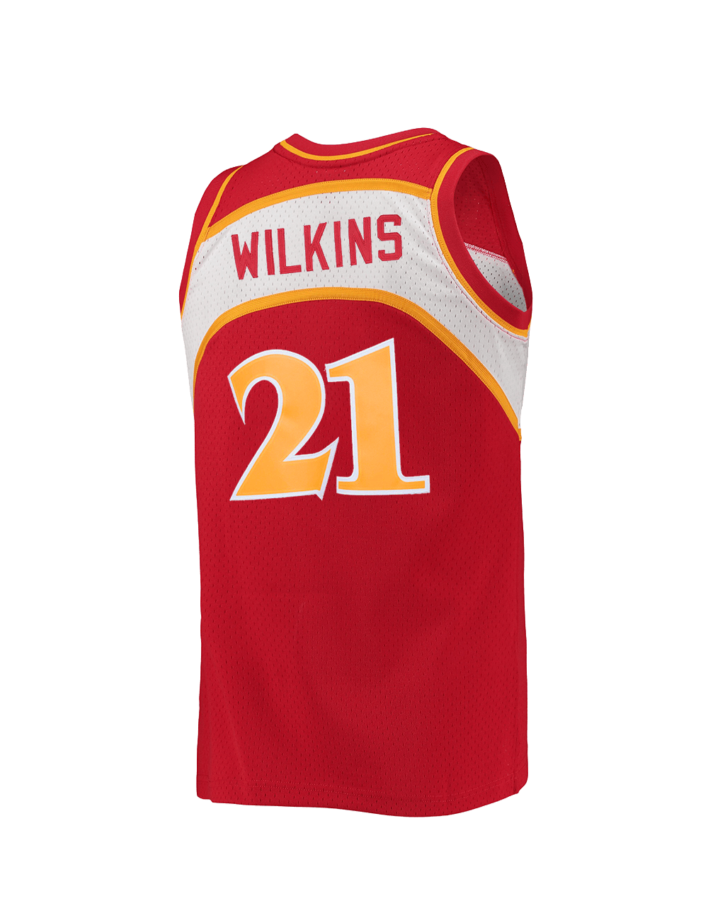 Mitchell And Ness Jerseys Dominique Wilkins Atlanta Hawks Mitchell & Ness NBA 86-87 Home Swingman Jersey - Red