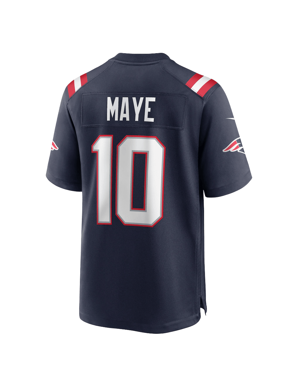 Nike Jerseys Drake Maye New England Patriots Nike NFL Game Jersey - Navy