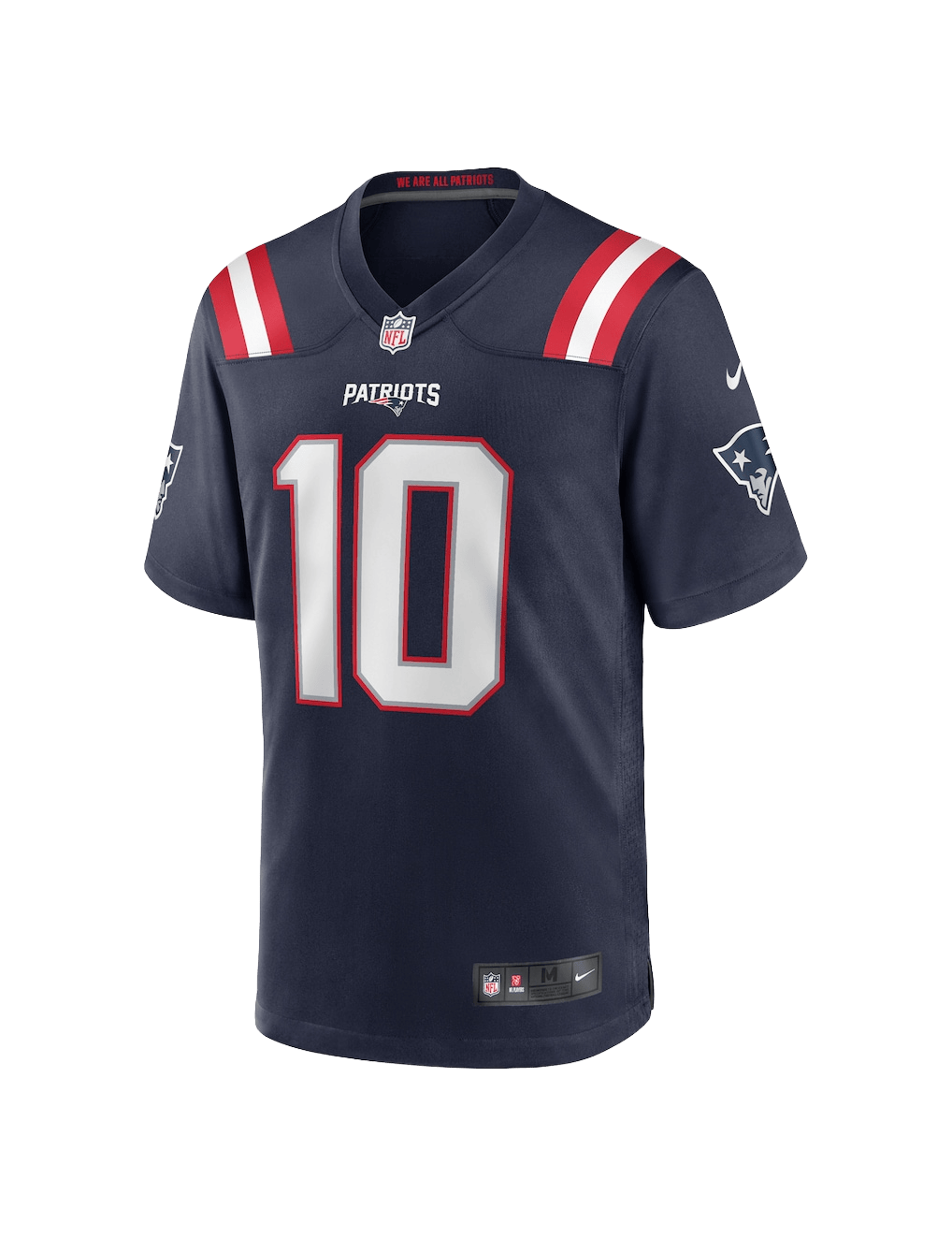 Nike Jerseys Drake Maye New England Patriots Nike NFL Game Jersey - Navy
