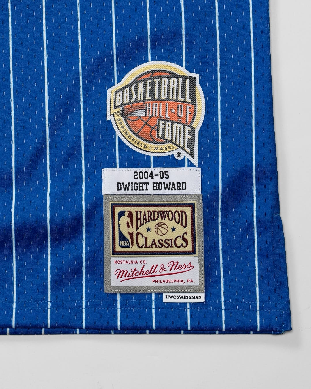 Mitchell And Ness Jerseys Dwight Howard Orlando Magic Mitchell & Ness NBA 04-05 HOF HWC Swingman Jersey - Blue