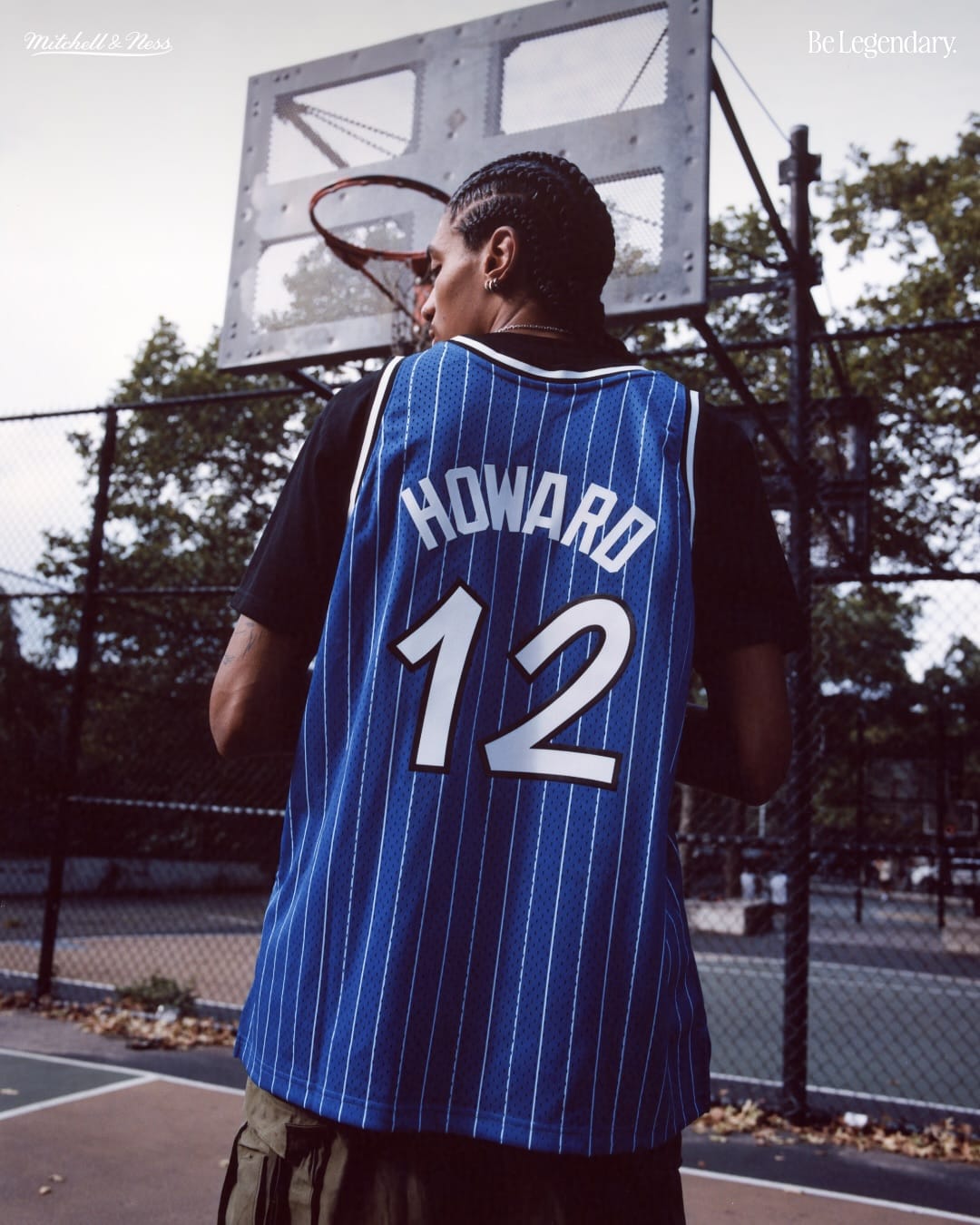 Mitchell And Ness Jerseys Dwight Howard Orlando Magic Mitchell & Ness NBA 04-05 HOF HWC Swingman Jersey - Blue