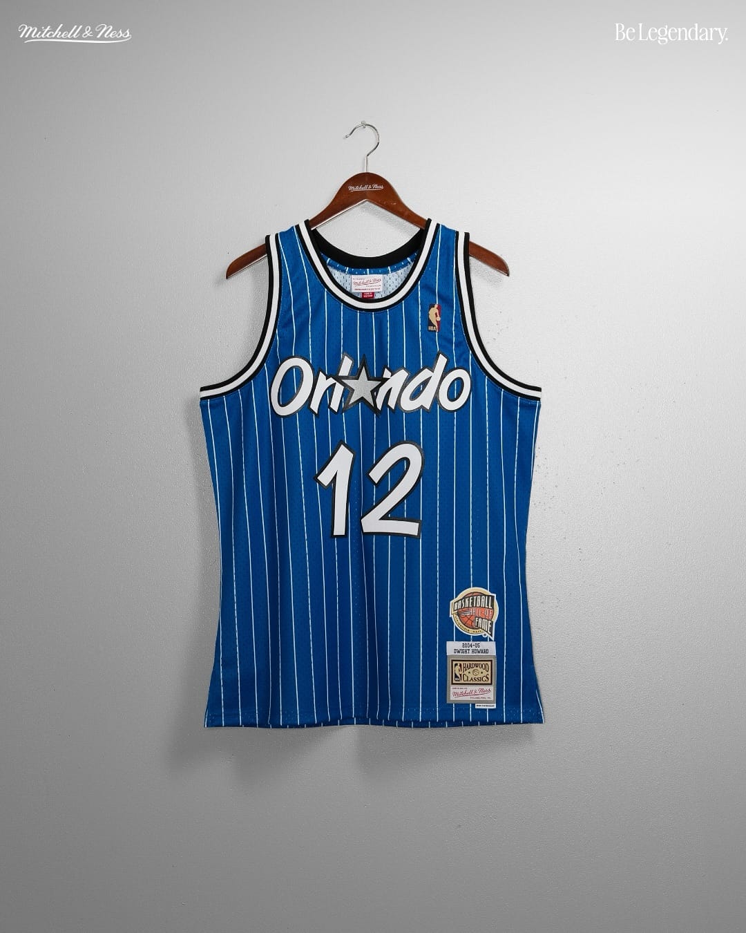 Mitchell And Ness Jerseys Dwight Howard Orlando Magic Mitchell & Ness NBA 04-05 HOF HWC Swingman Jersey - Blue