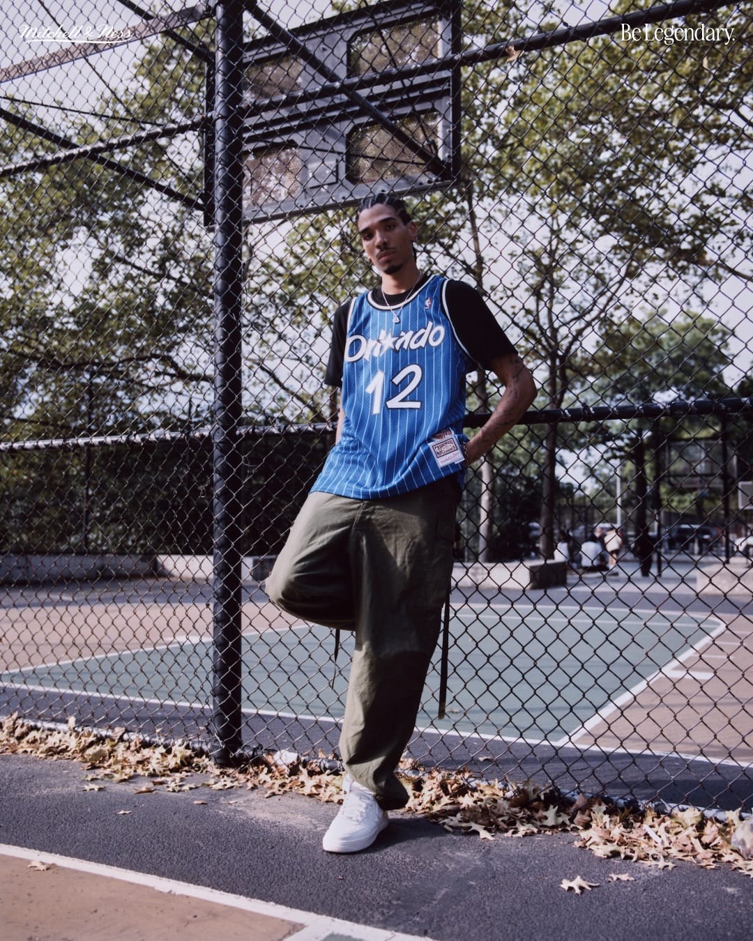 Mitchell And Ness Jerseys Dwight Howard Orlando Magic Mitchell & Ness NBA 04-05 HOF HWC Swingman Jersey - Blue