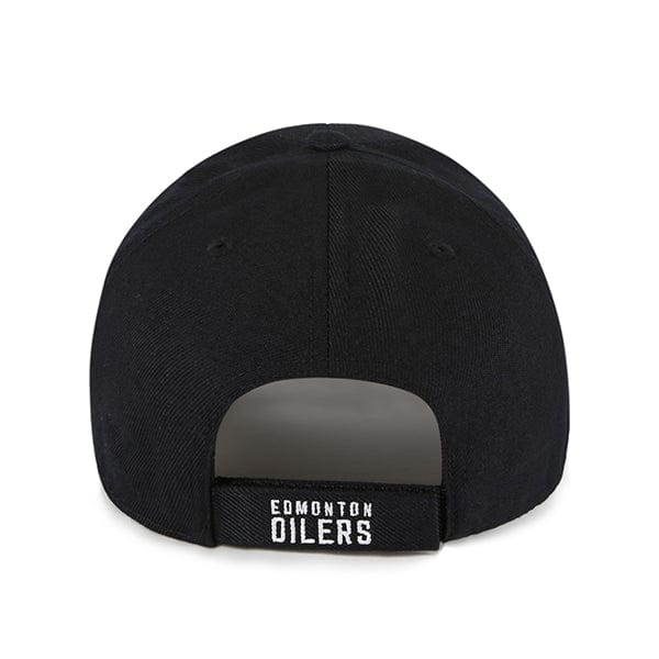 47 Brand Caps Edmonton Oilers '47 NHL Team MVP Adjustable Hat - Black