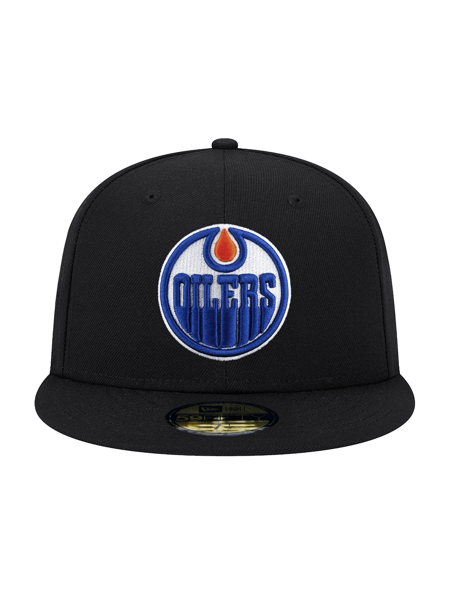 New Era Caps Edmonton Oilers New Era NHL Team 59FIFTY Fitted Hat - Black
