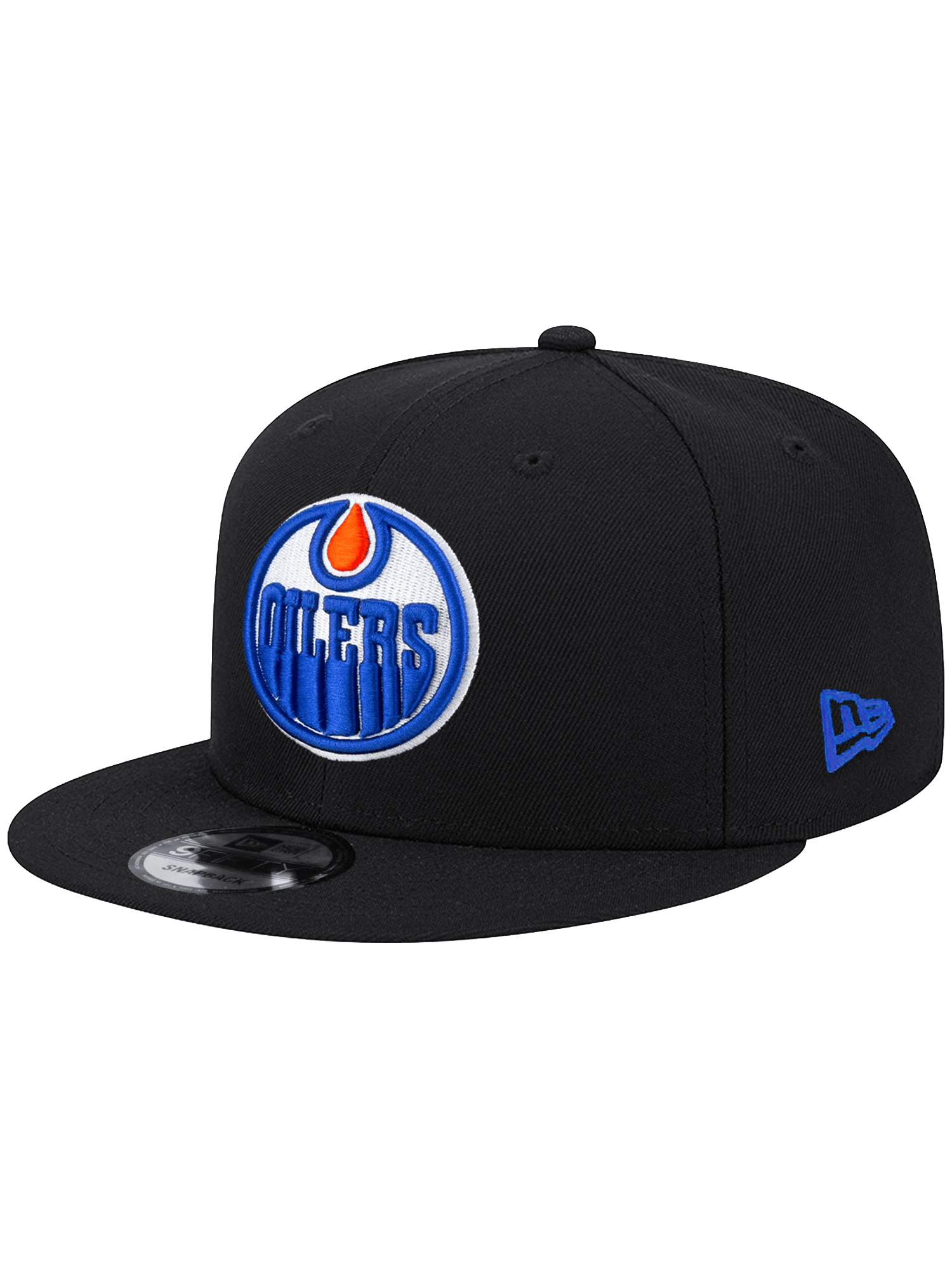 New Era Caps OSFA Edmonton Oilers New Era NHL Team 9FIFTY Snapback Hat - Black
