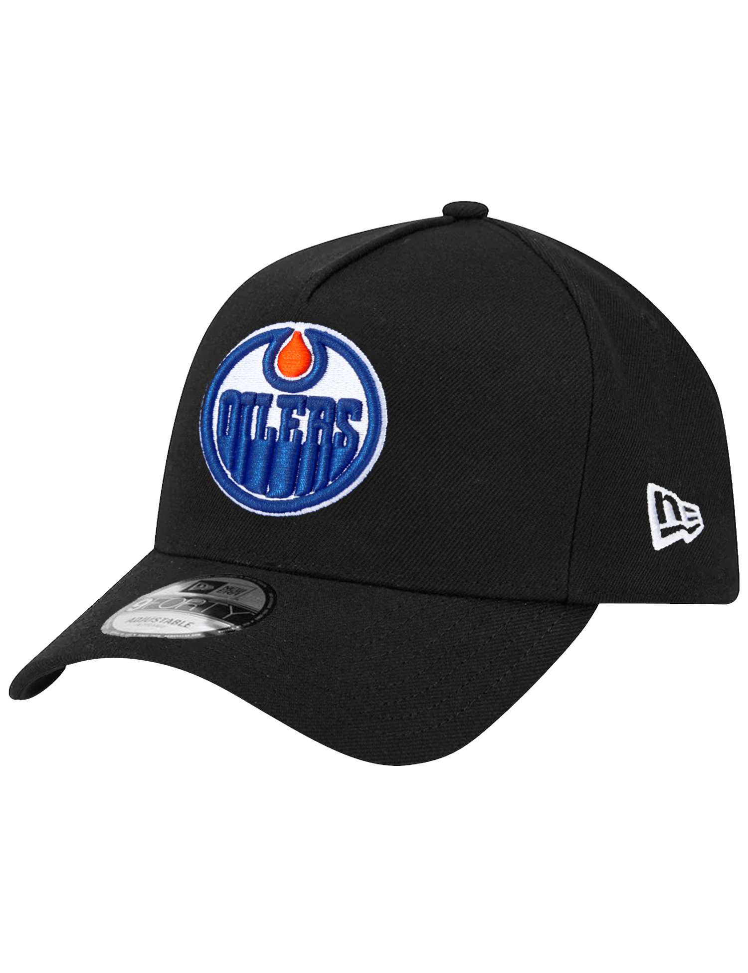 New Era Caps Edmonton Oilers New Era NHL Team 9FORTY A-Frame Snapback Hat - Black