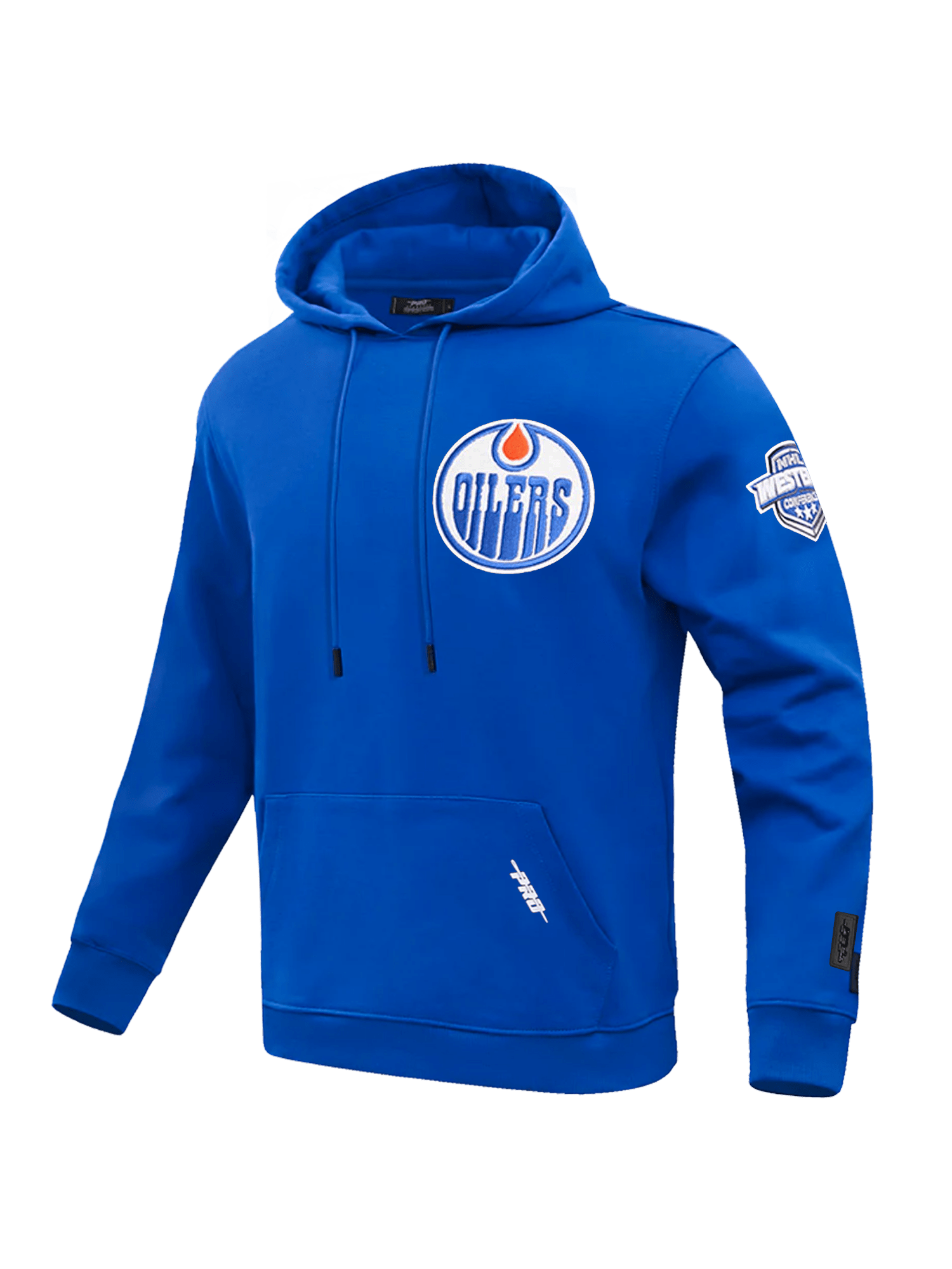 Pro Standard Jumpers Edmonton Oilers Pro Standard NHL Team Chenille Hoodie Jumper - Blue