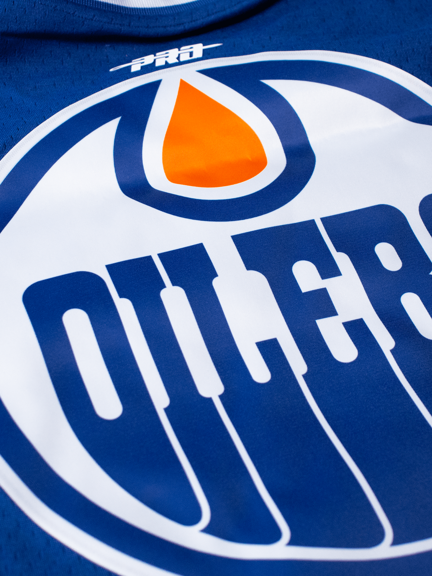 Pro Standard T-Shirts Edmonton Oilers Pro Standard NHL Team Mesh Short Sleeve - Blue