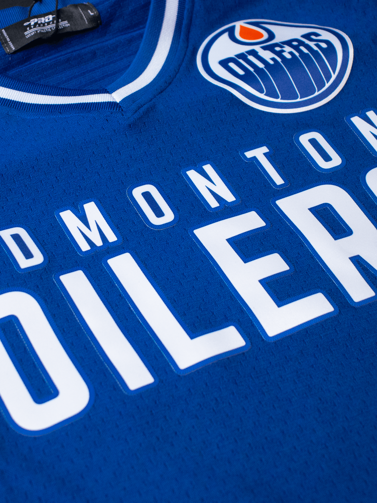 Pro Standard T-Shirts Edmonton Oilers Pro Standard NHL Team Mesh Short Sleeve - Blue