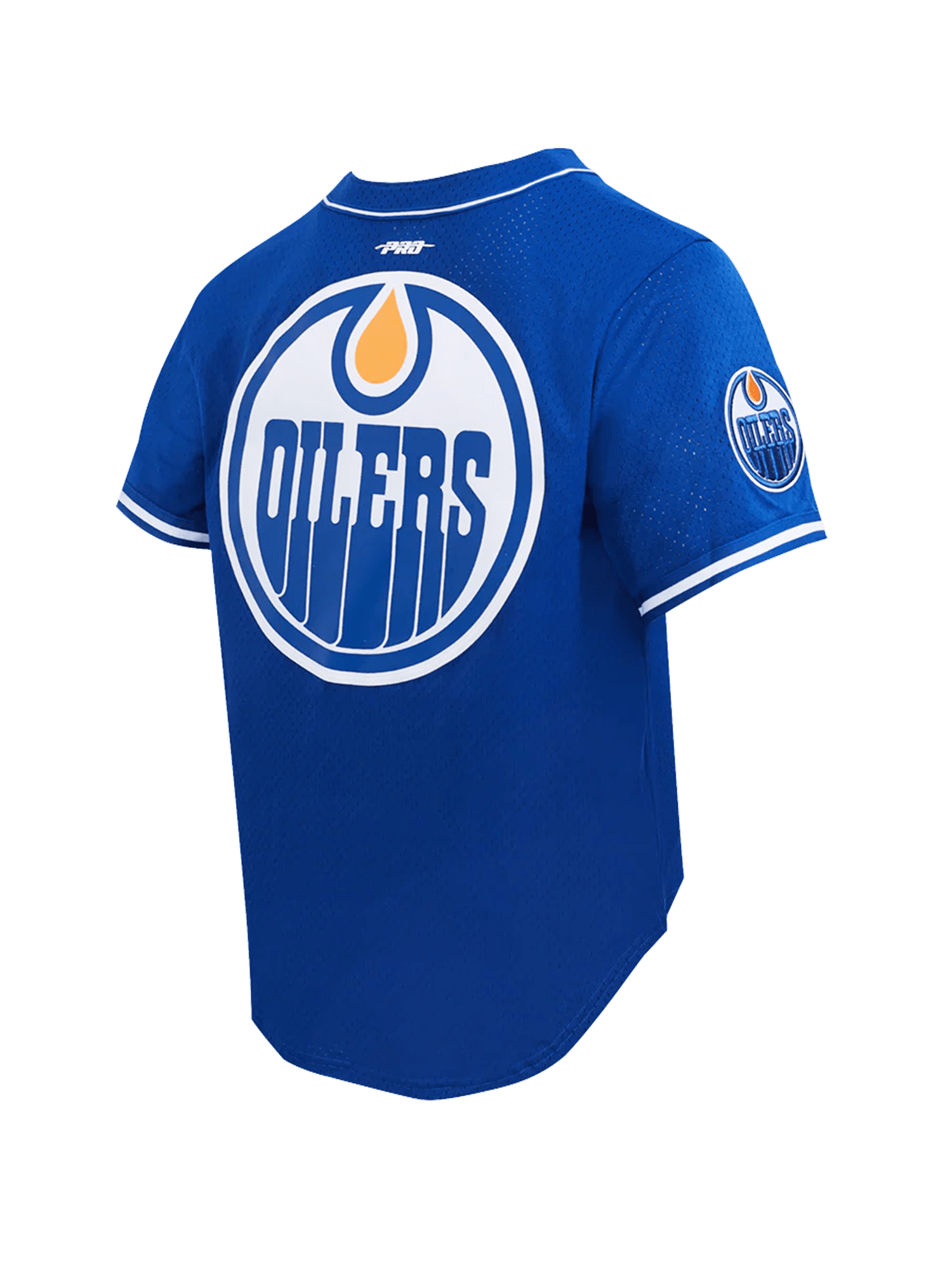 Pro Standard T-Shirts Edmonton Oilers Pro Standard NHL Team Mesh Short Sleeve - Blue
