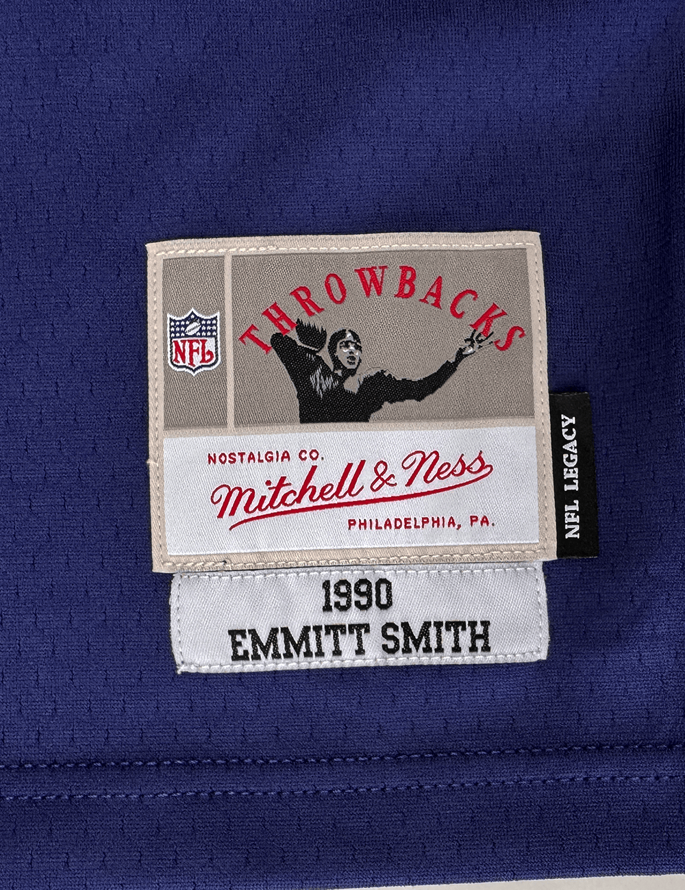 Mitchell And Ness Jerseys Emmitt Smith Dallas Cowboys Mitchell & Ness NFL 1990 Legacy Jersey - Blue