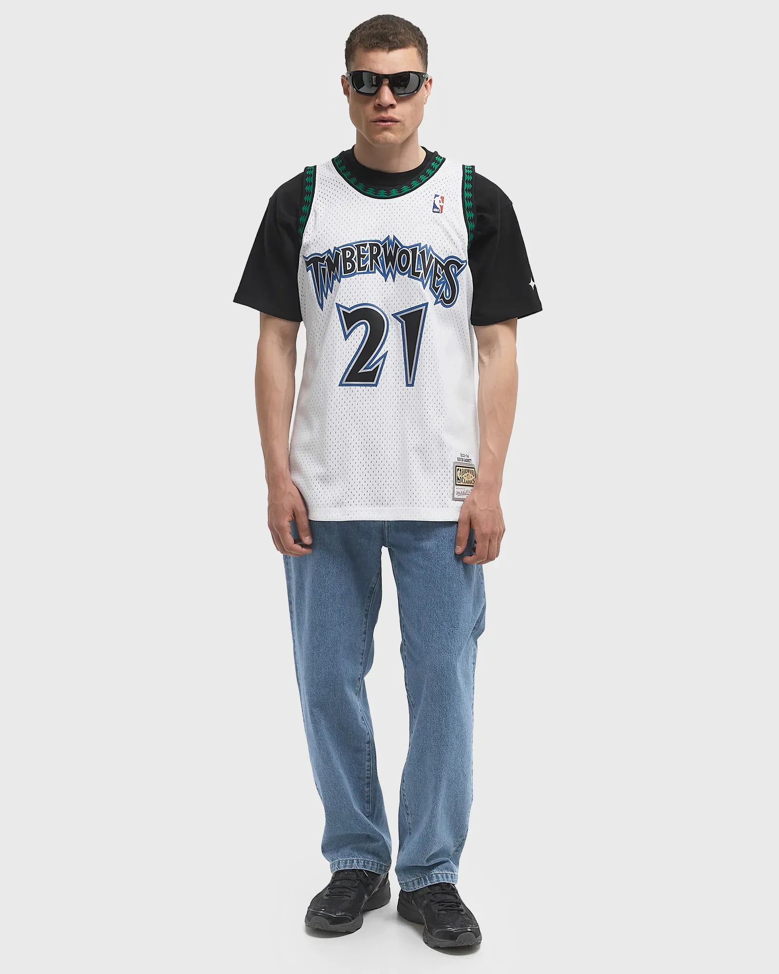 Kevin Garnett Minnesota Timberwolves Mitchell & Ness NBA 03-04 Swingman Jersey - White