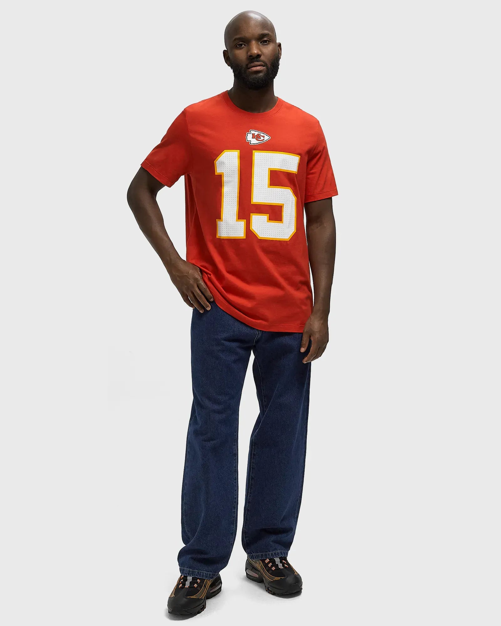 Patrick Mahomes Kansas City Chiefs Nike NFL Name & Number T-Shirt - Red