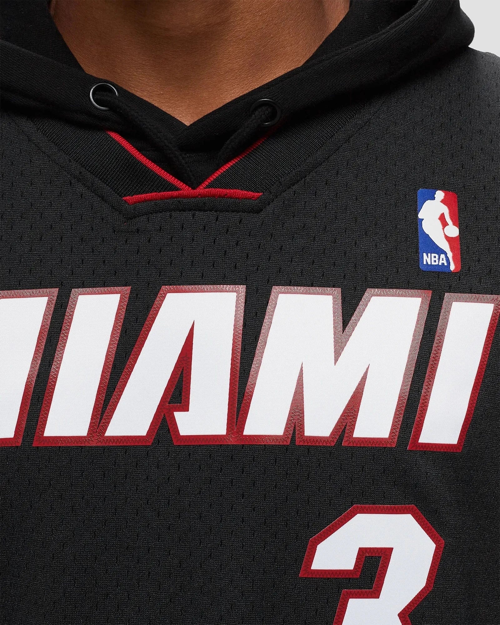 Dwyane Wade Miami Heat Mitchell & Ness NBA 12-13 Swingman Jersey - Black